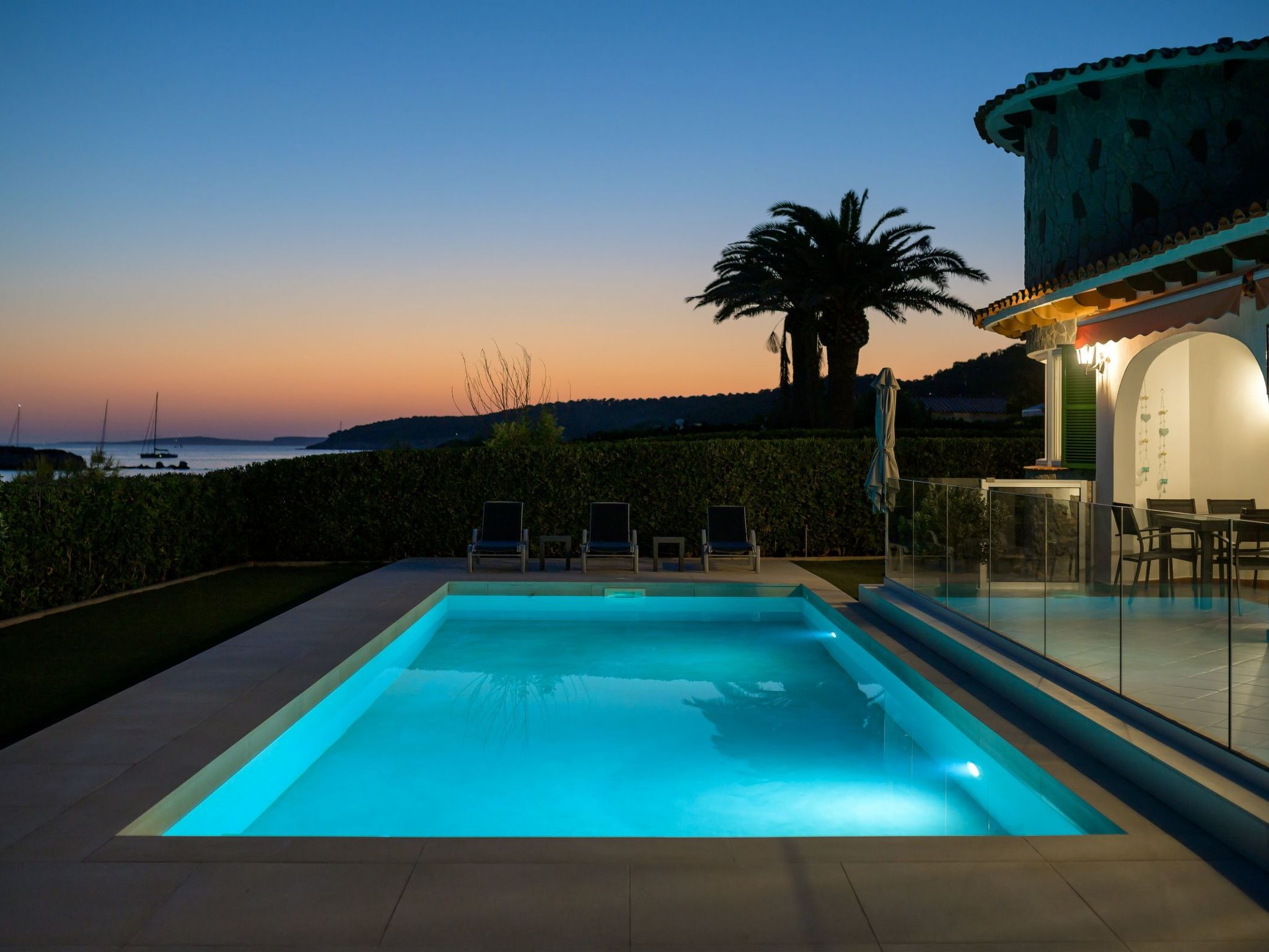 Villa Ponti A5 - direkt am Meer-Binnen