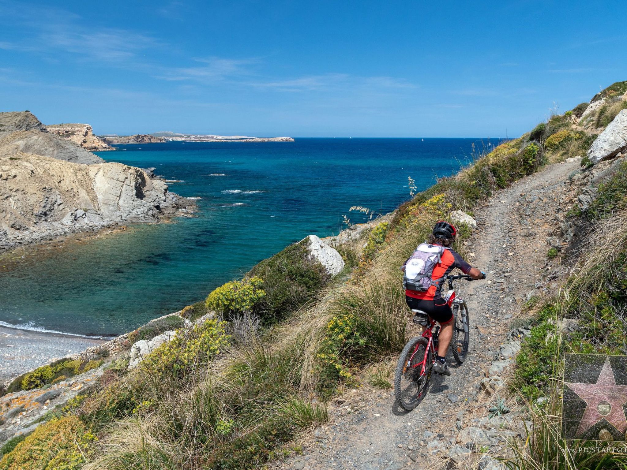 Villa Lucia mit Meerblick und Pool in Santo Tomas-Binnen