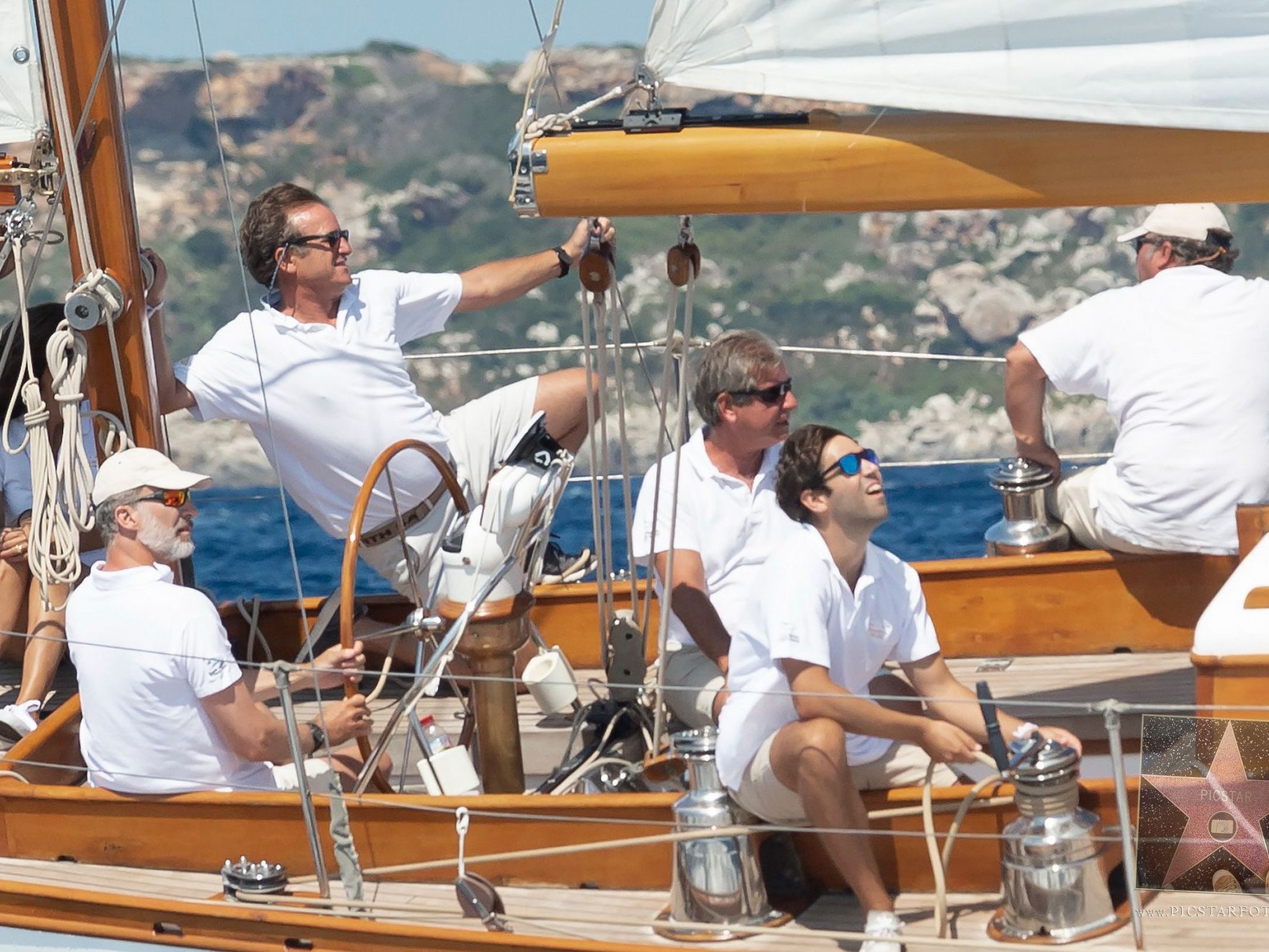 Villa Lucia mit Meerblick und Pool in Santo Tomas-Binnen