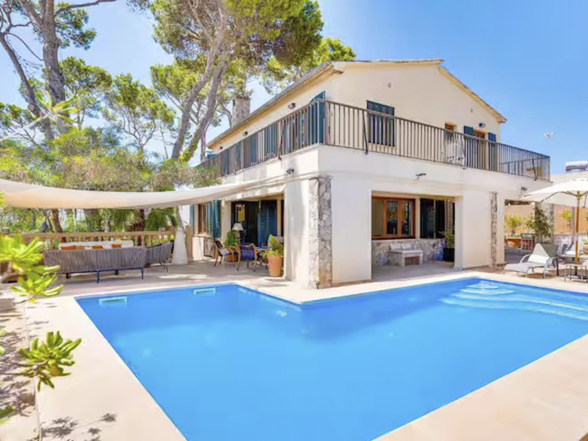 Ferienhaus mit umzäuntem Garten in Palma (Spanien) und 1 Hund erlaubt
