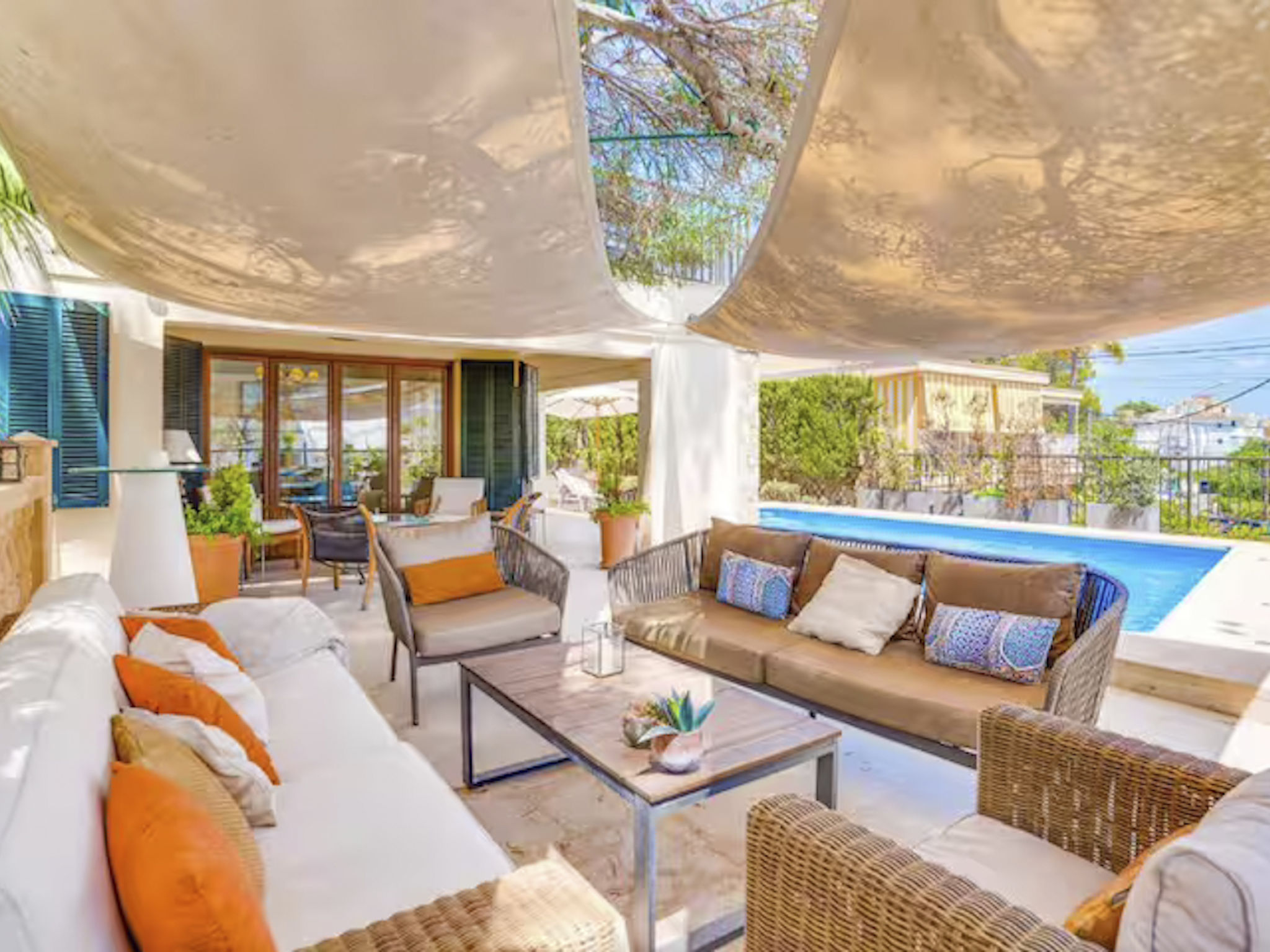 Villa mit Pool in Cala Estancia, nahe Palma-Binnen