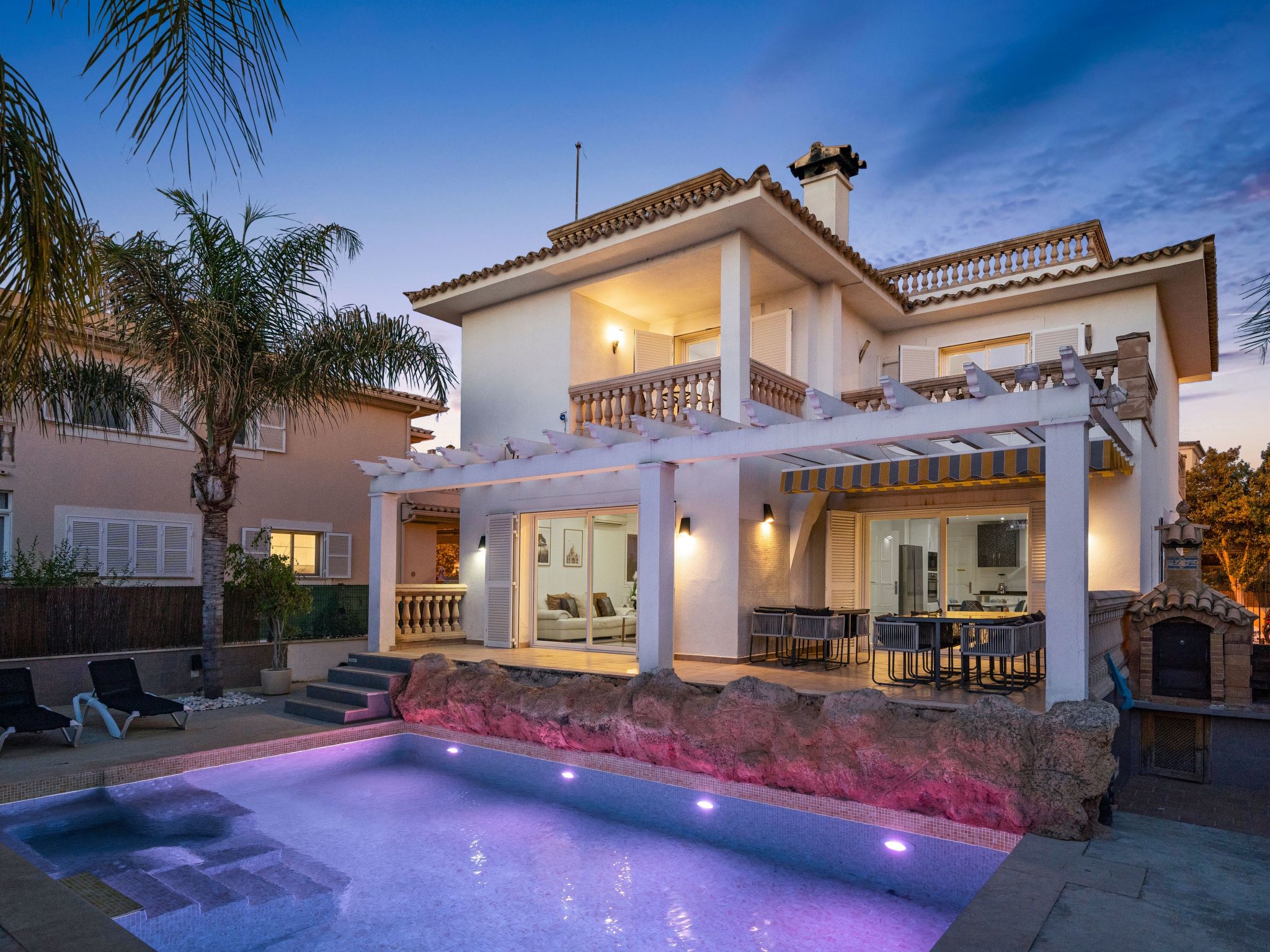 Villa SOL FELOSTAL, 130m zum Strand, nahe Airport und Palma Zentrum-Image-tags.info