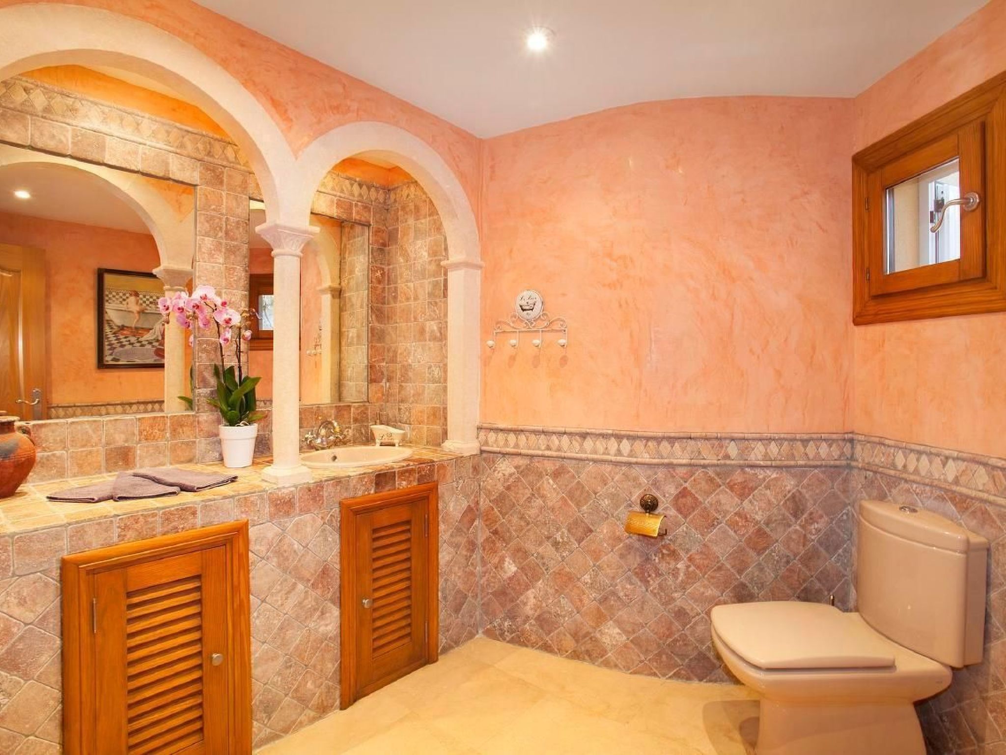 Spektakuläre Villa am Meer-Binnen