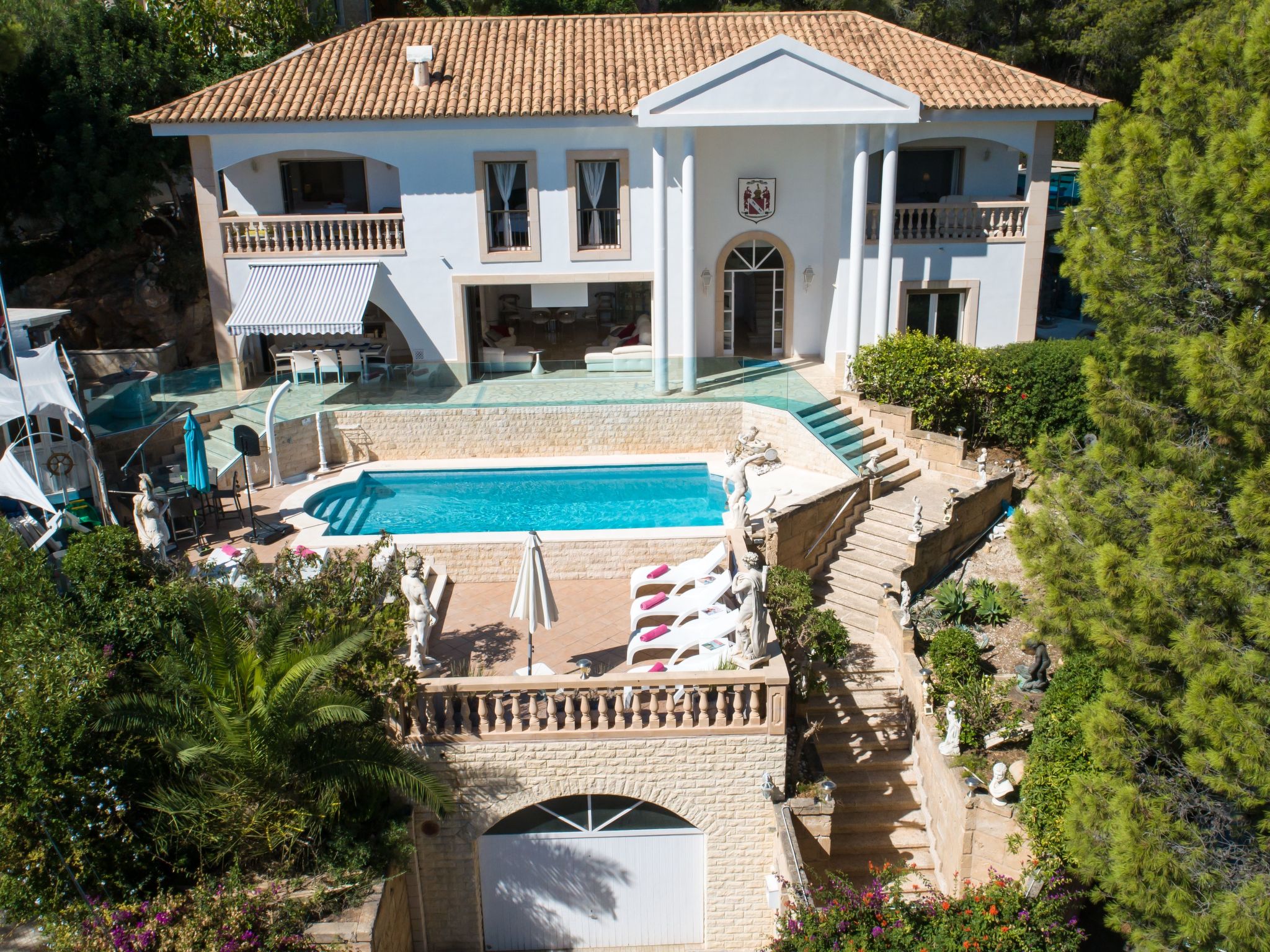 Vakantiehuis met privé zwembad in Bendinant (Spanje) voor 8 personen