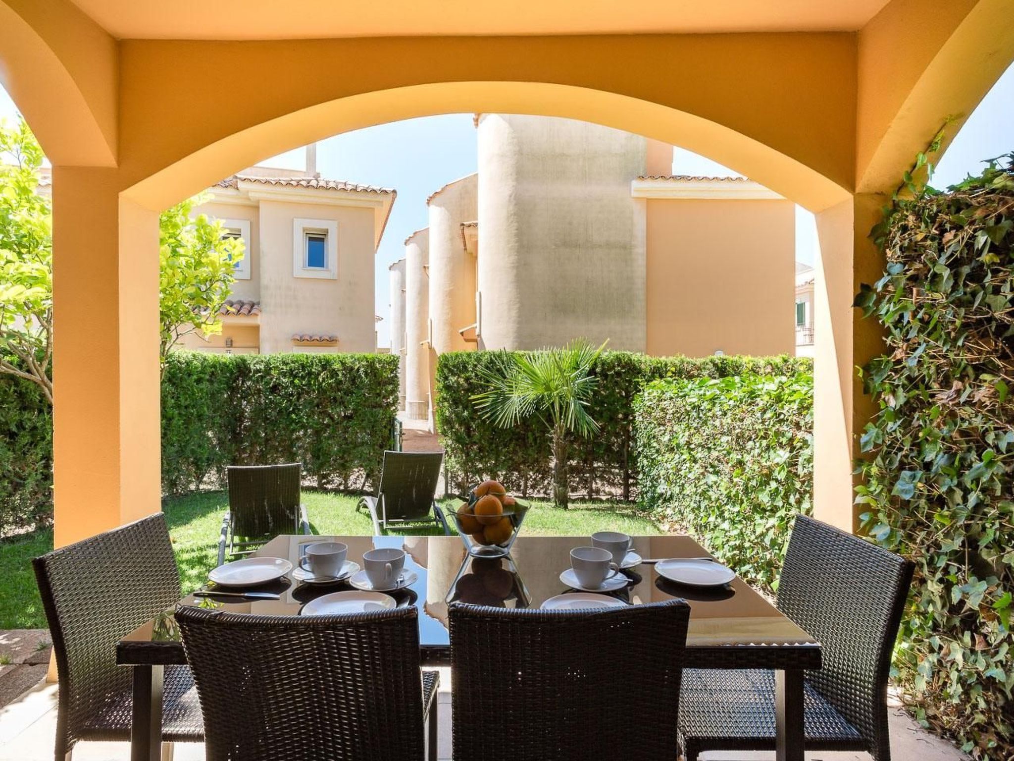 Strandnahes Ferienhaus mit Terrasse