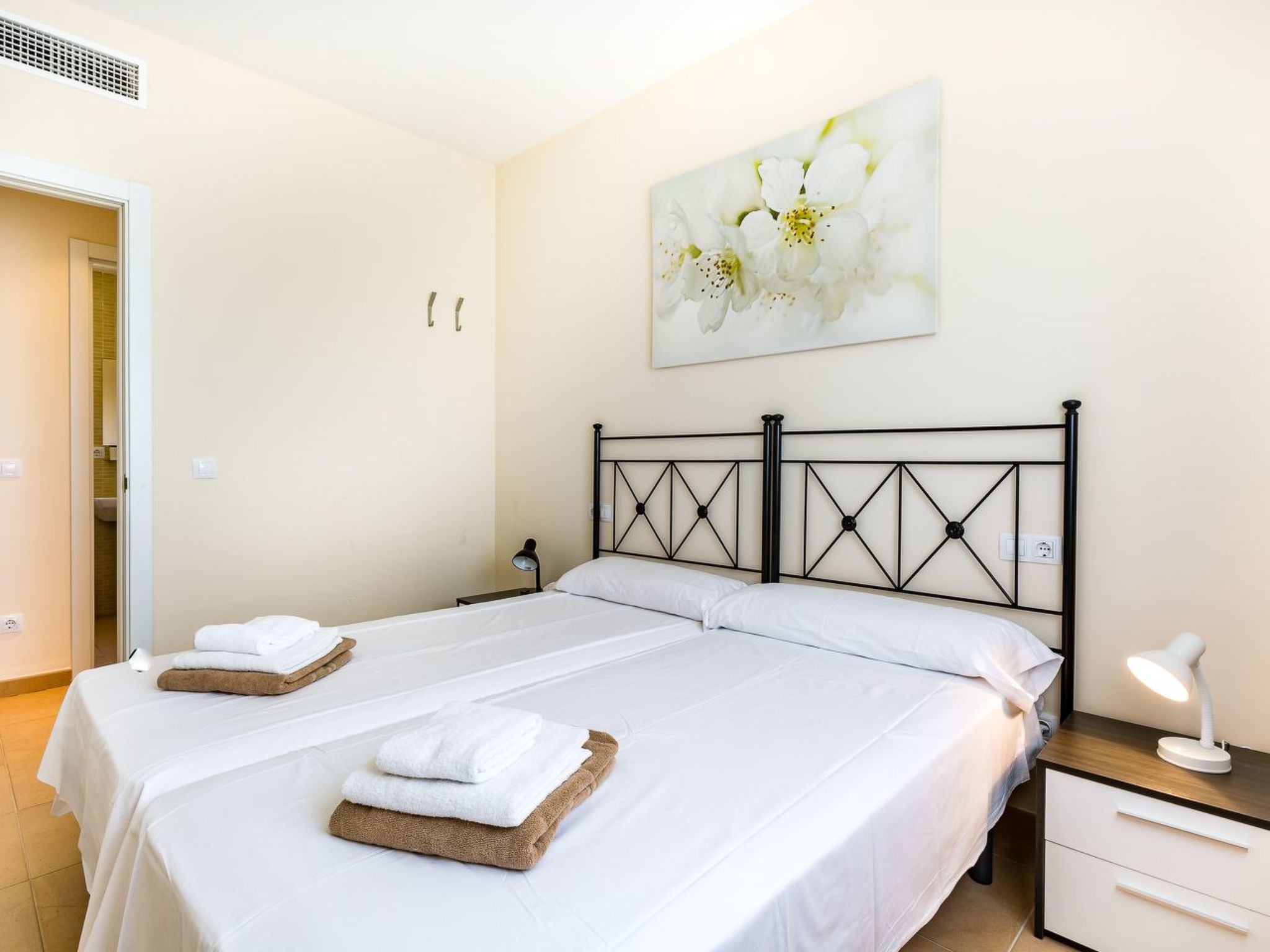 Gemütliche Ferienwohnung mit Gemeinschaftspool-Drinnen