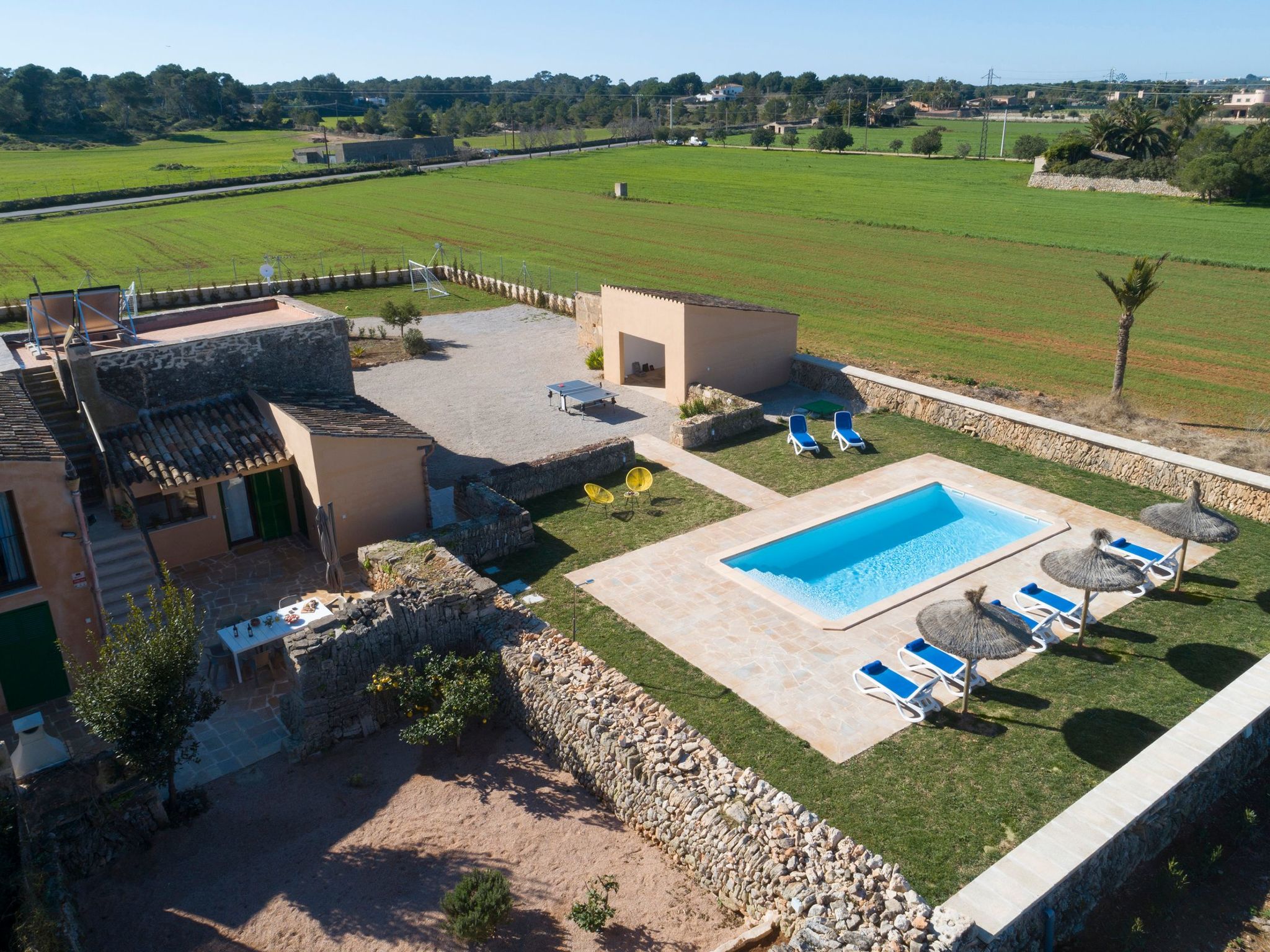 Vakantiehuis met privé zwembad in Cala Pi (Spanje) voor 8 personen