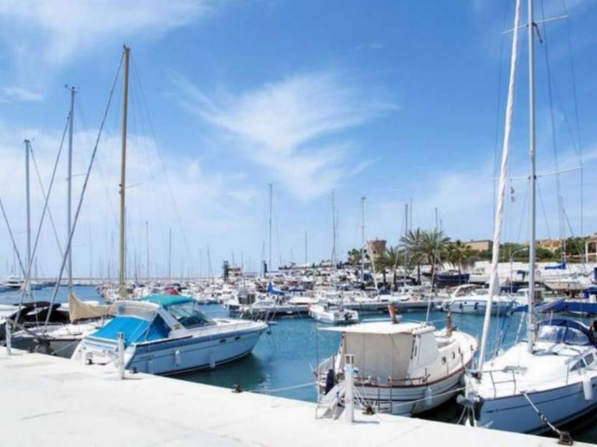 Wunderschöne Wohnung in Campos mit Terrasse-Binnen