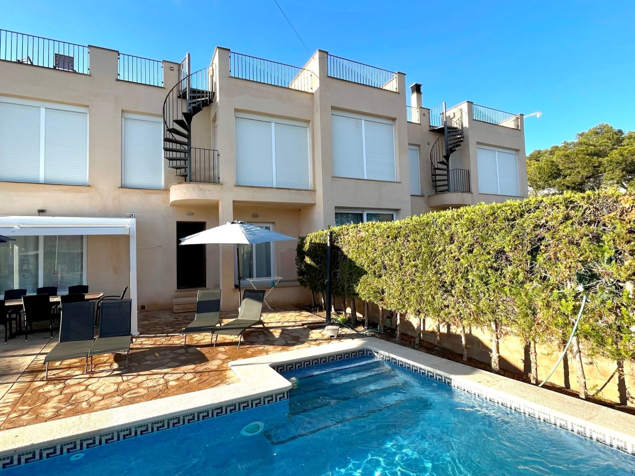 Vakantiehuis met privé zwembad in Cala Pi (Spanje) voor 6 personen