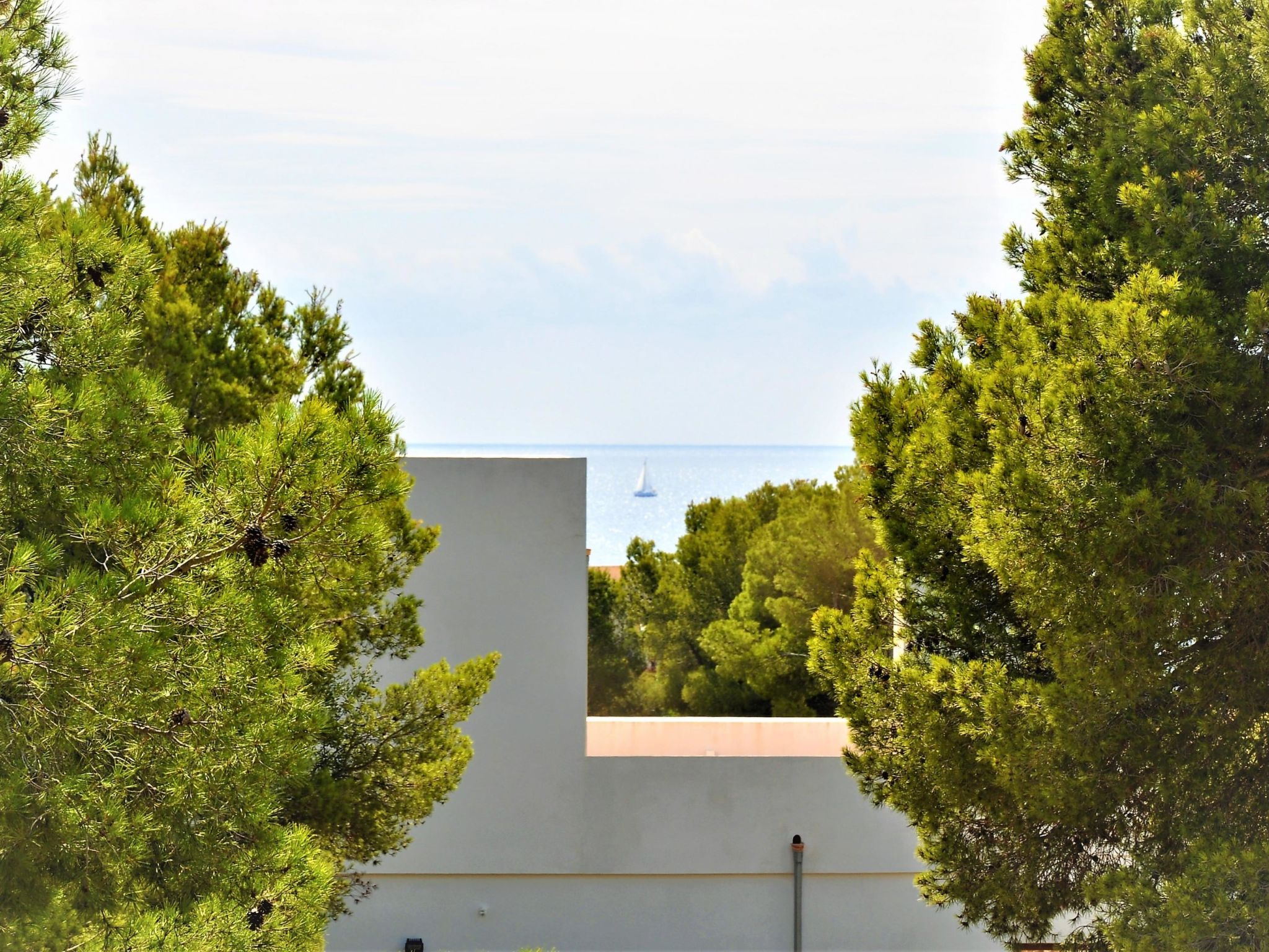 VILLA MONICA en barrio residencial de Cala Pi para 6 personas con piscina priva - Buiten