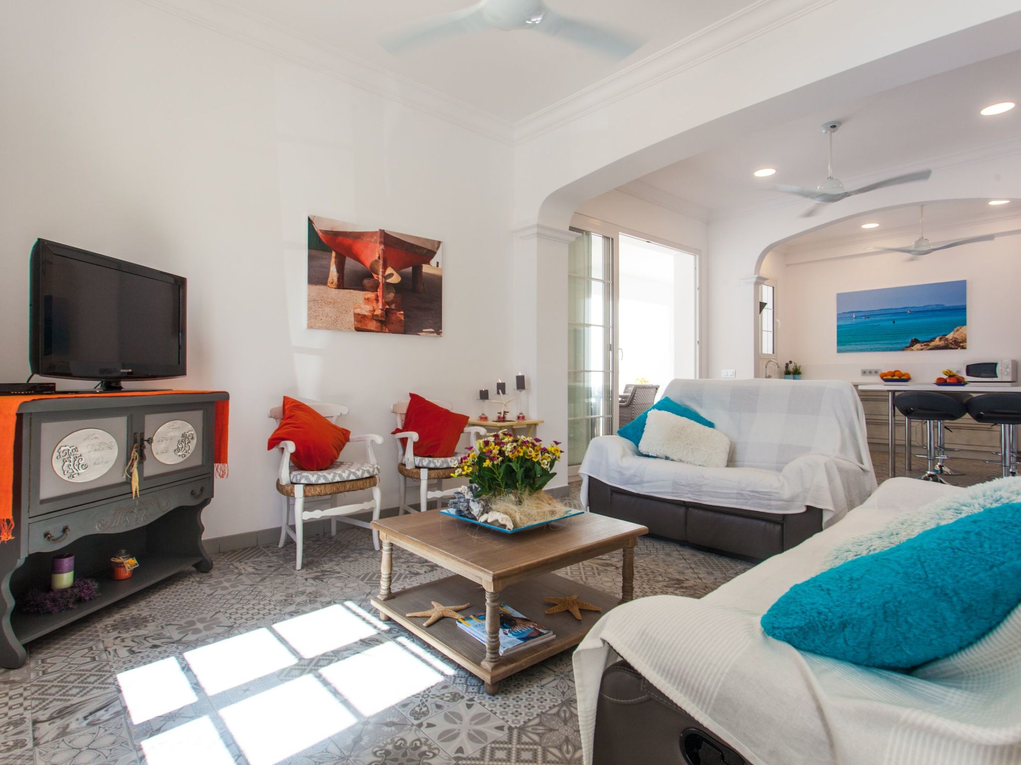 Charmantes Haus Sa Torre 90 m vom Meer entfernt-Binnen