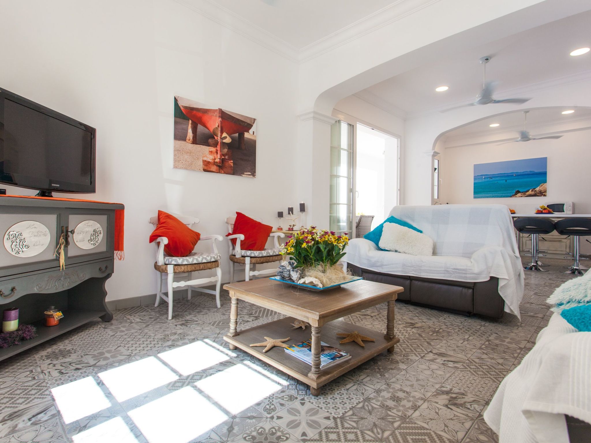 Charmantes Haus Sa Torre 90 m vom Meer entfernt-Binnen