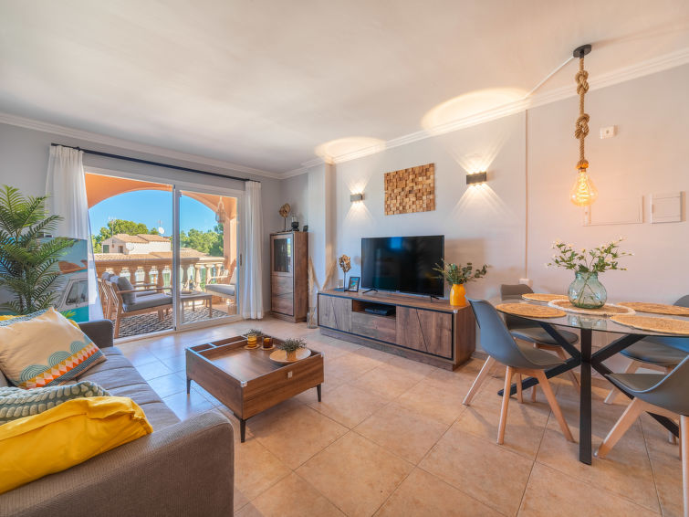 Aan het strand: Modern appartement in Cala Pí voor 4 personen in Cala Pi