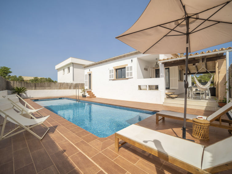 Privézwembad en rust bij vakantiehuis Copinyes in Sa Rápita in Sa Rápita