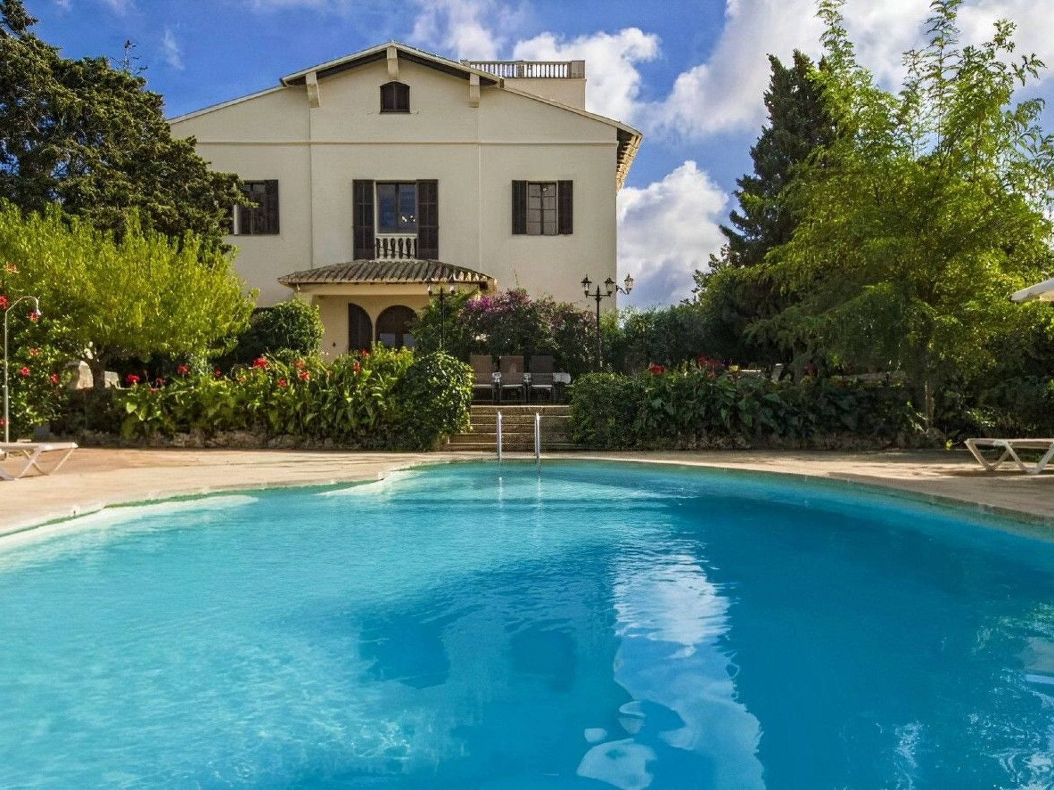 Vakantiehuis met privé zwembad in Llucmajor (Spanje) voor 12 personen