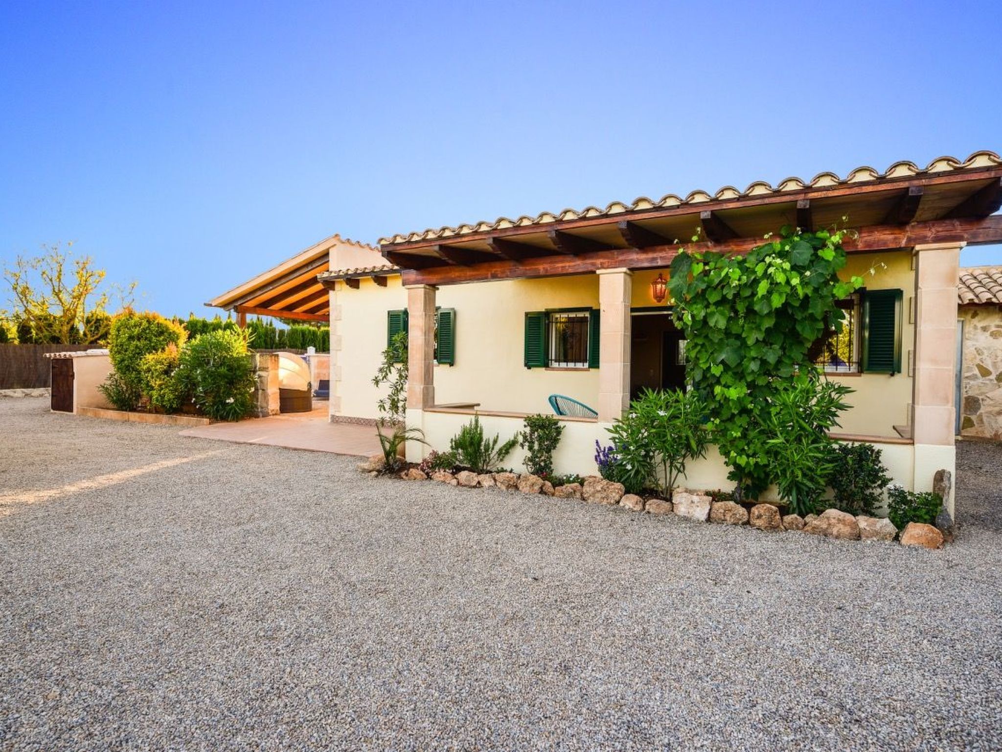 Vakantiehuis met privé zwembad in Llucmajor (Spanje) voor 4 personen