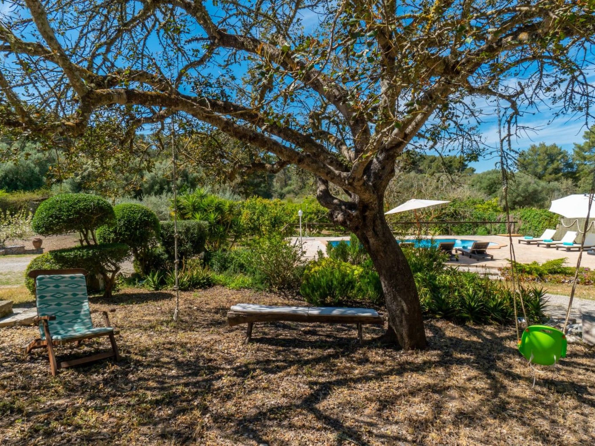 Rustikale Finca bei Porreres mit Privatpool - Dehors