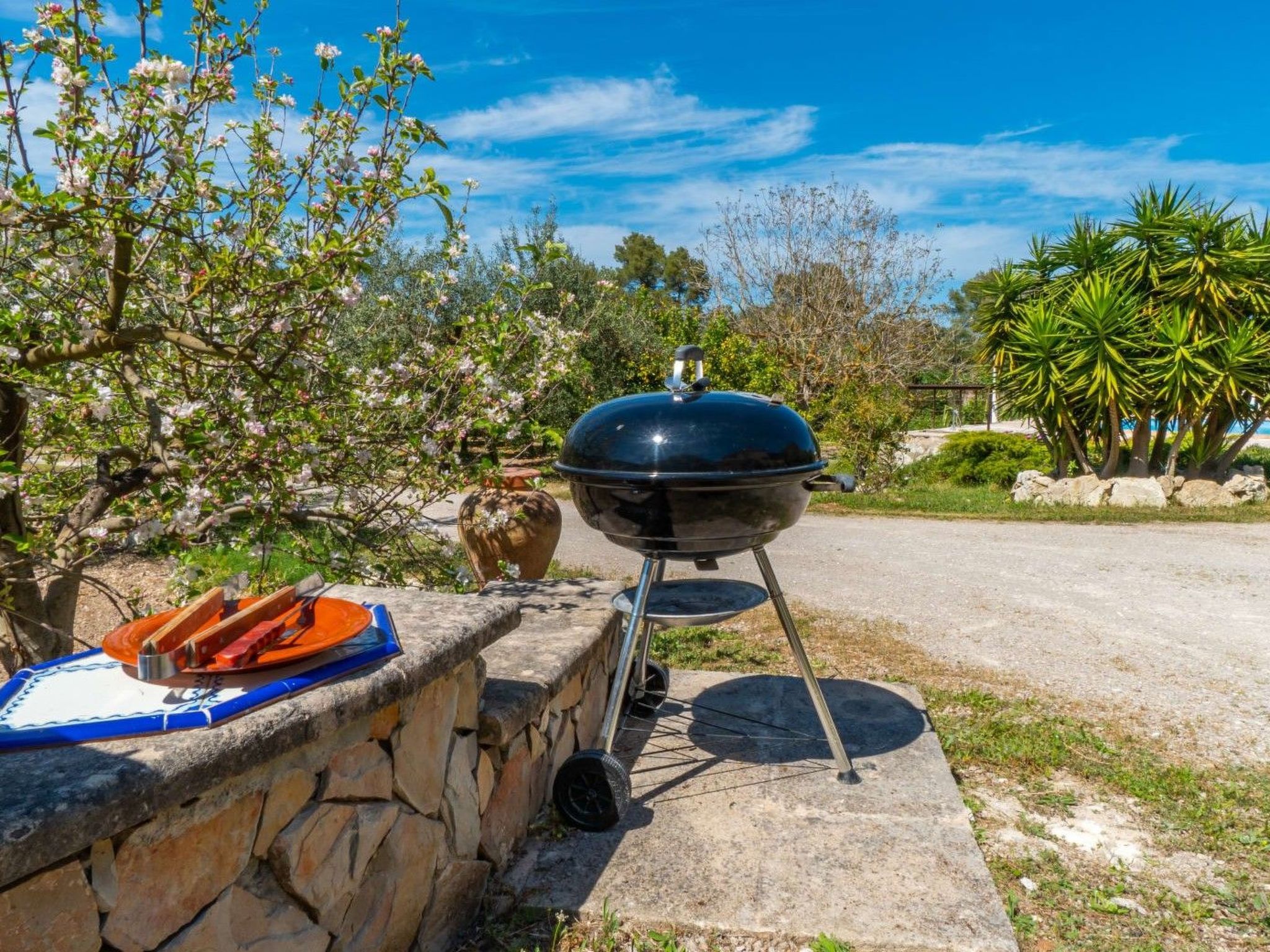 Rustikale Finca bei Porreres mit Privatpool - Dehors