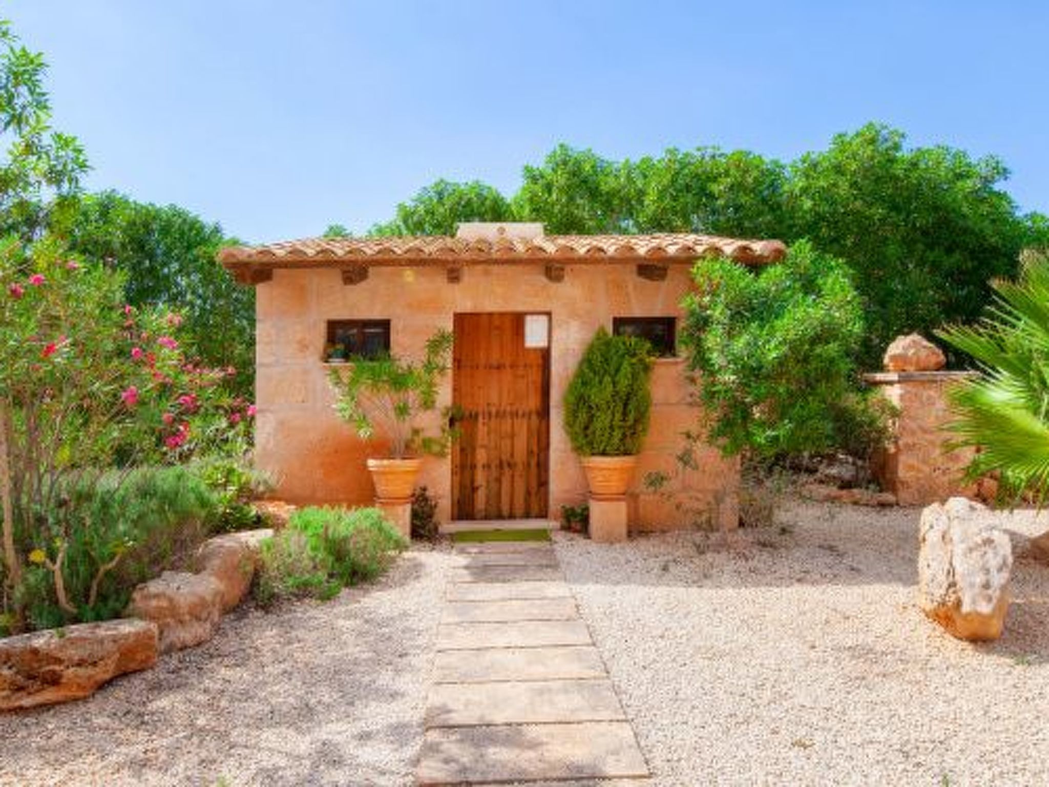 Finca 'Son Dalabau' mit Terrasse - Buiten