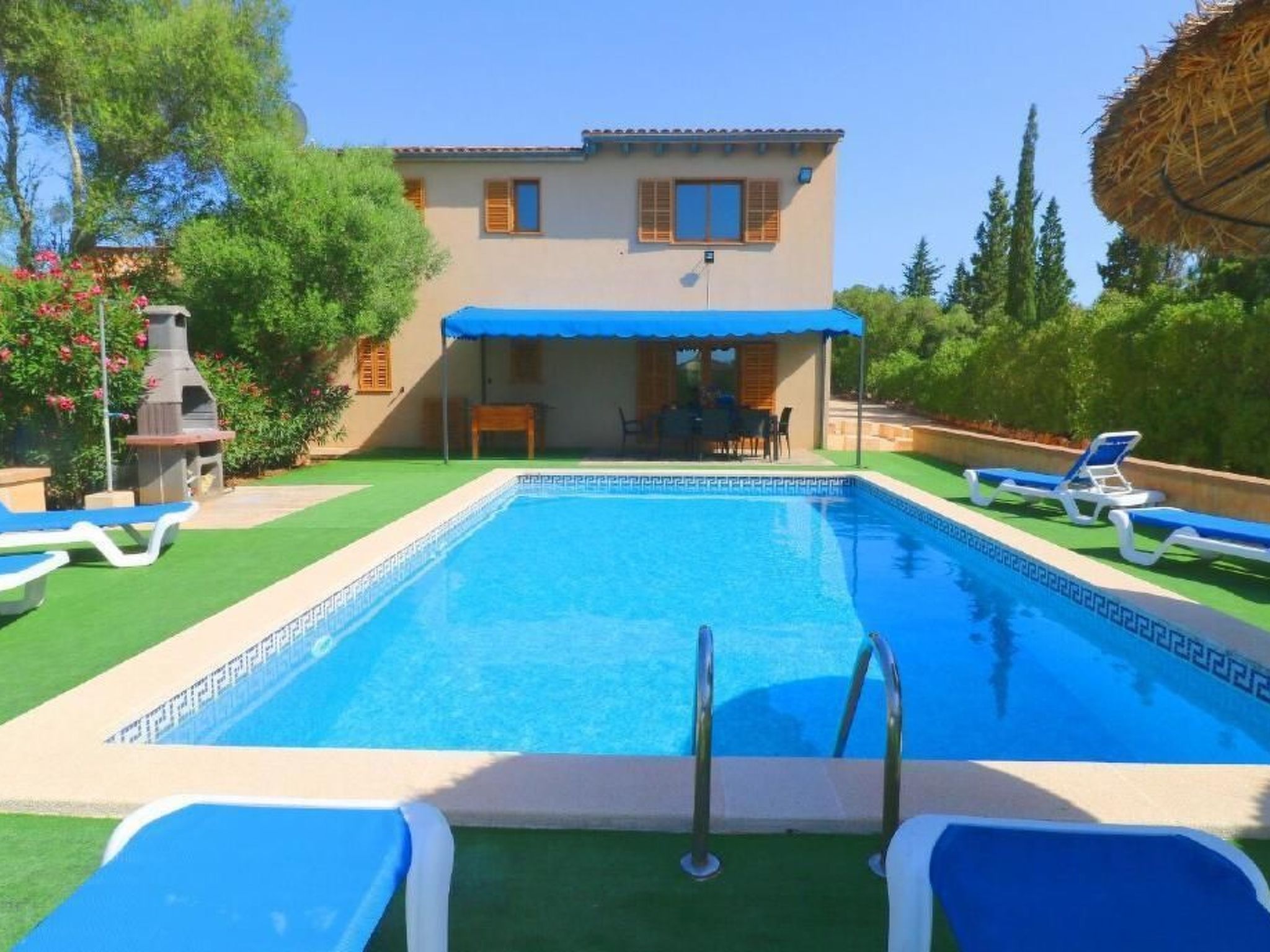 Vakantiehuis met omheinde tuin in Santanyí (Spanje) 1 hond is welkom