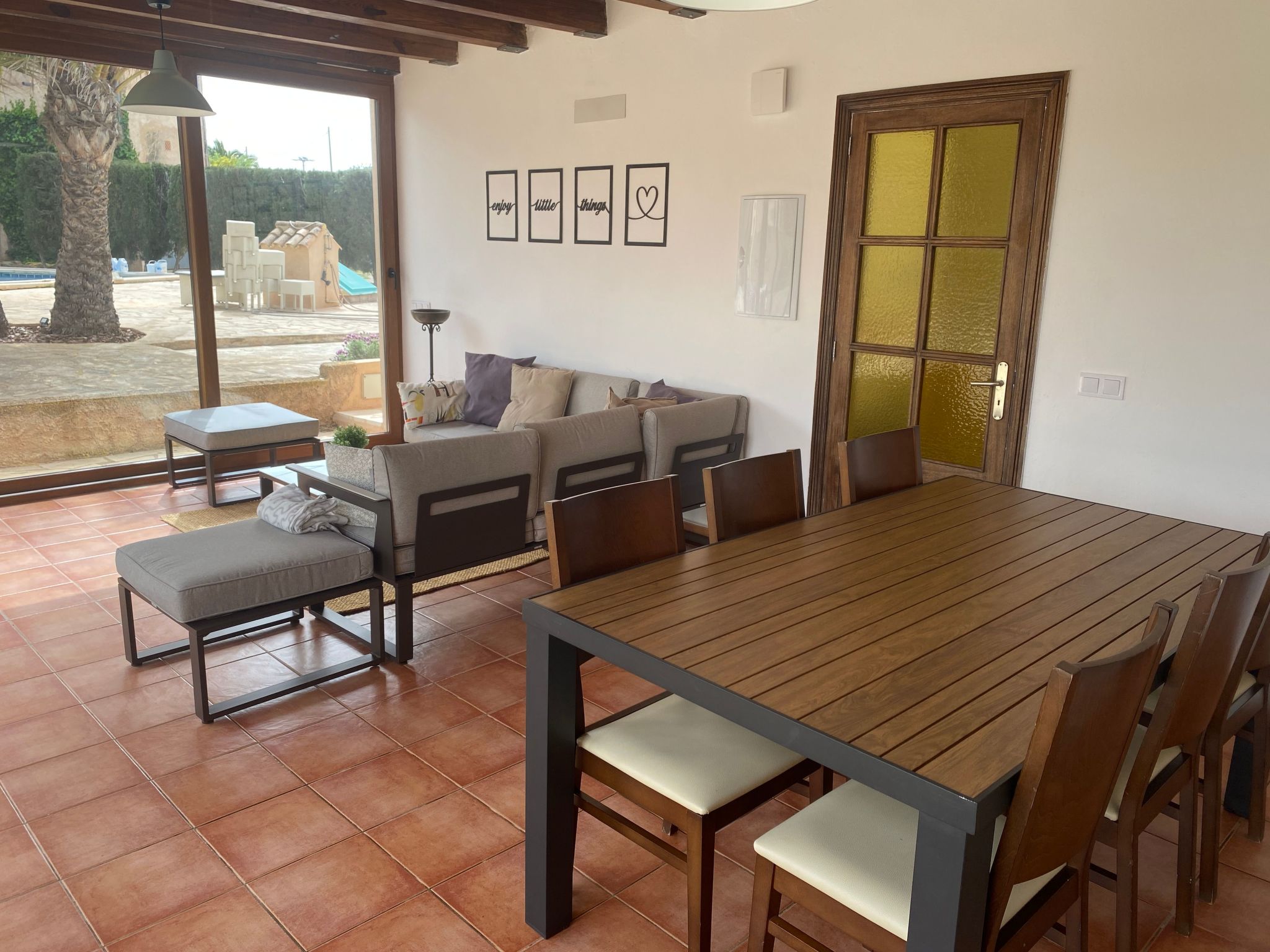 Idyllische Finca mit Garten und Pool-Dedans