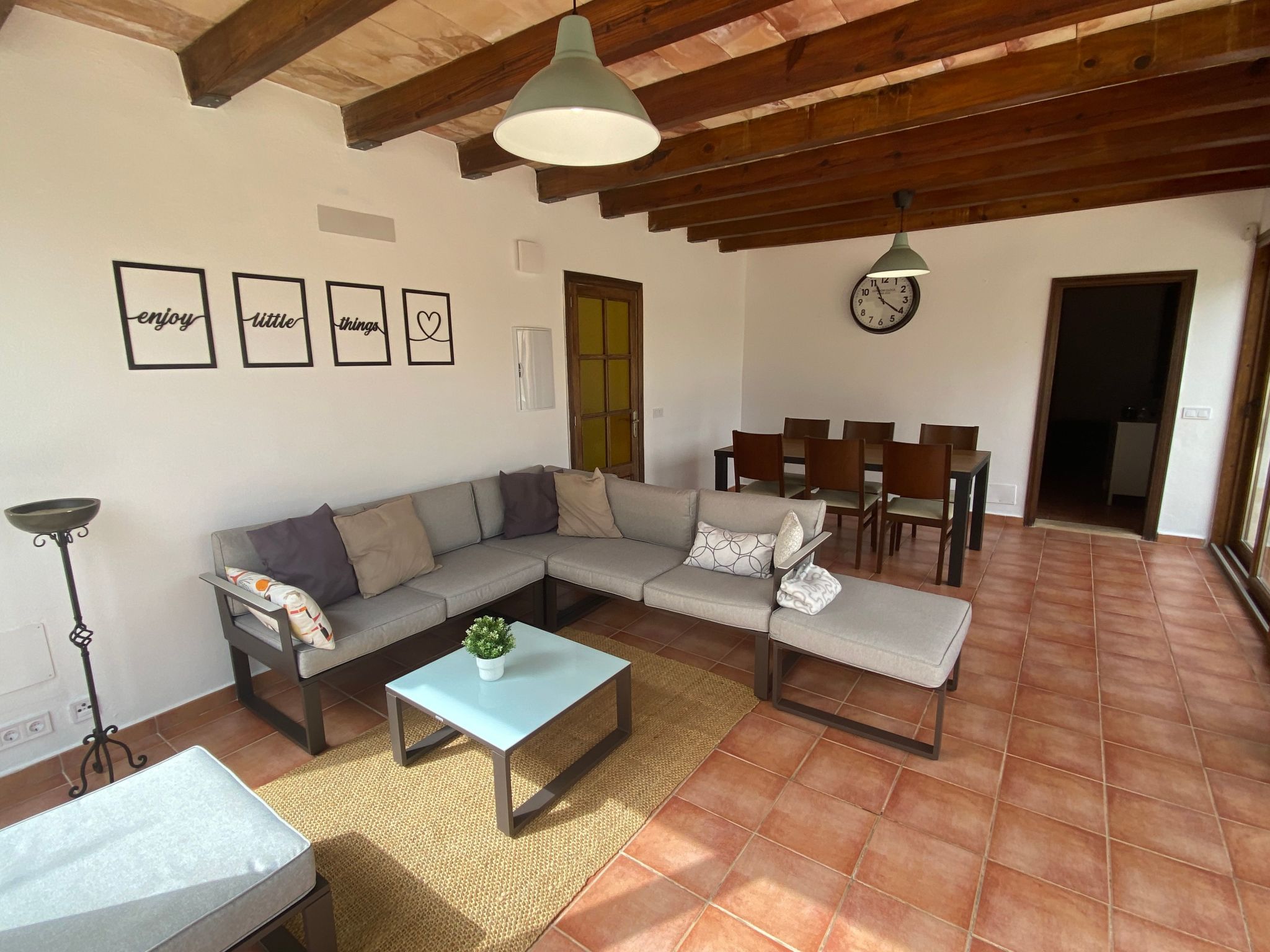 Idyllische Finca mit Garten und Pool-Dedans