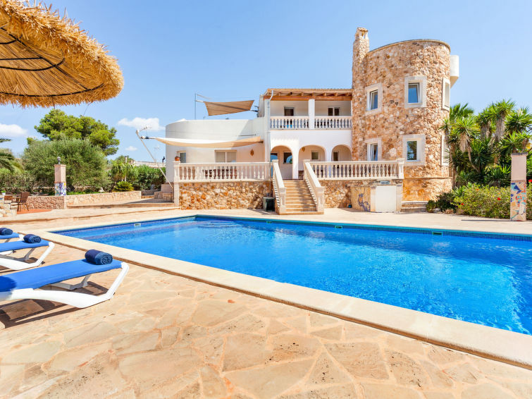 Ruim vakantiehuis Villa Can Flores in Santanyí voor 10 personen in Santanyi