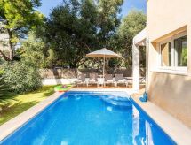 Luxe 6-persoons vakantiehuis met privézwembad in Cala Ferrera, 300m van zee - thumbnail 1