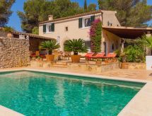 Vrijstaande villa met privézwembad aan de golfbaan in Cala d'Or - thumbnail 1