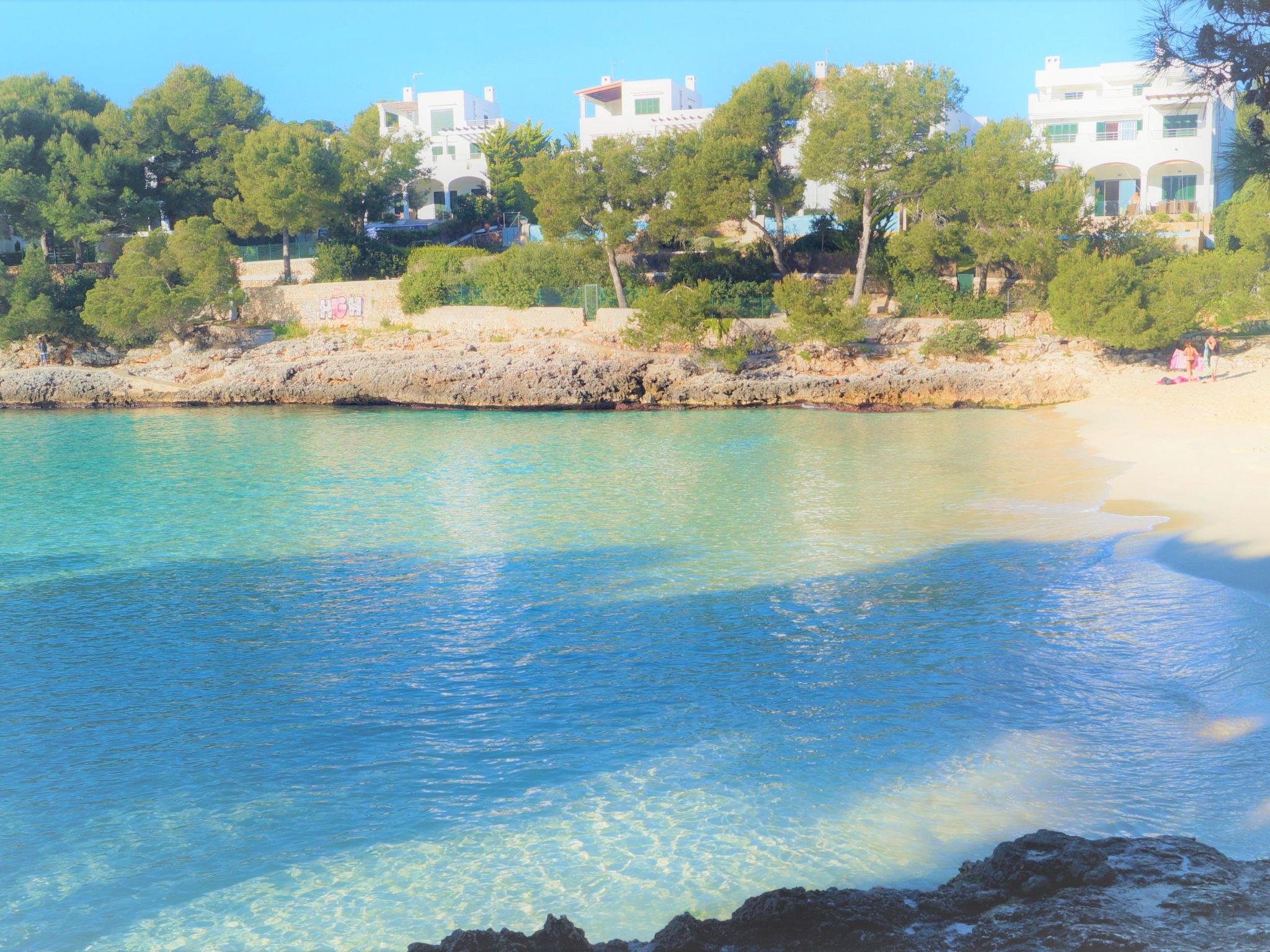 Bungalow con piscina-Binnen