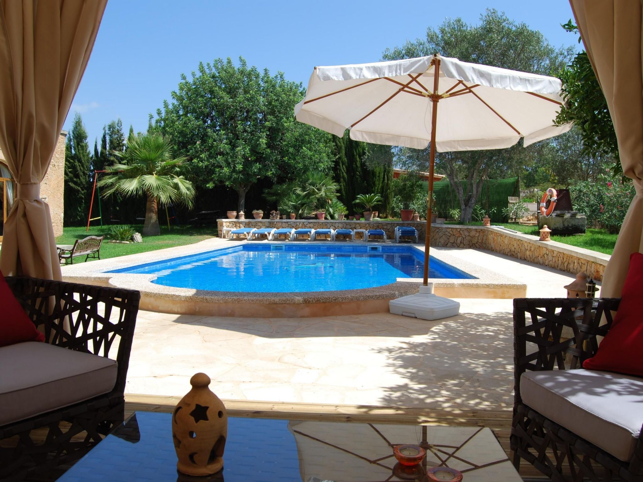 Vakantiehuis met privé zwembad in Cas Concos des Cavaller (Spanje) voor 10 personen