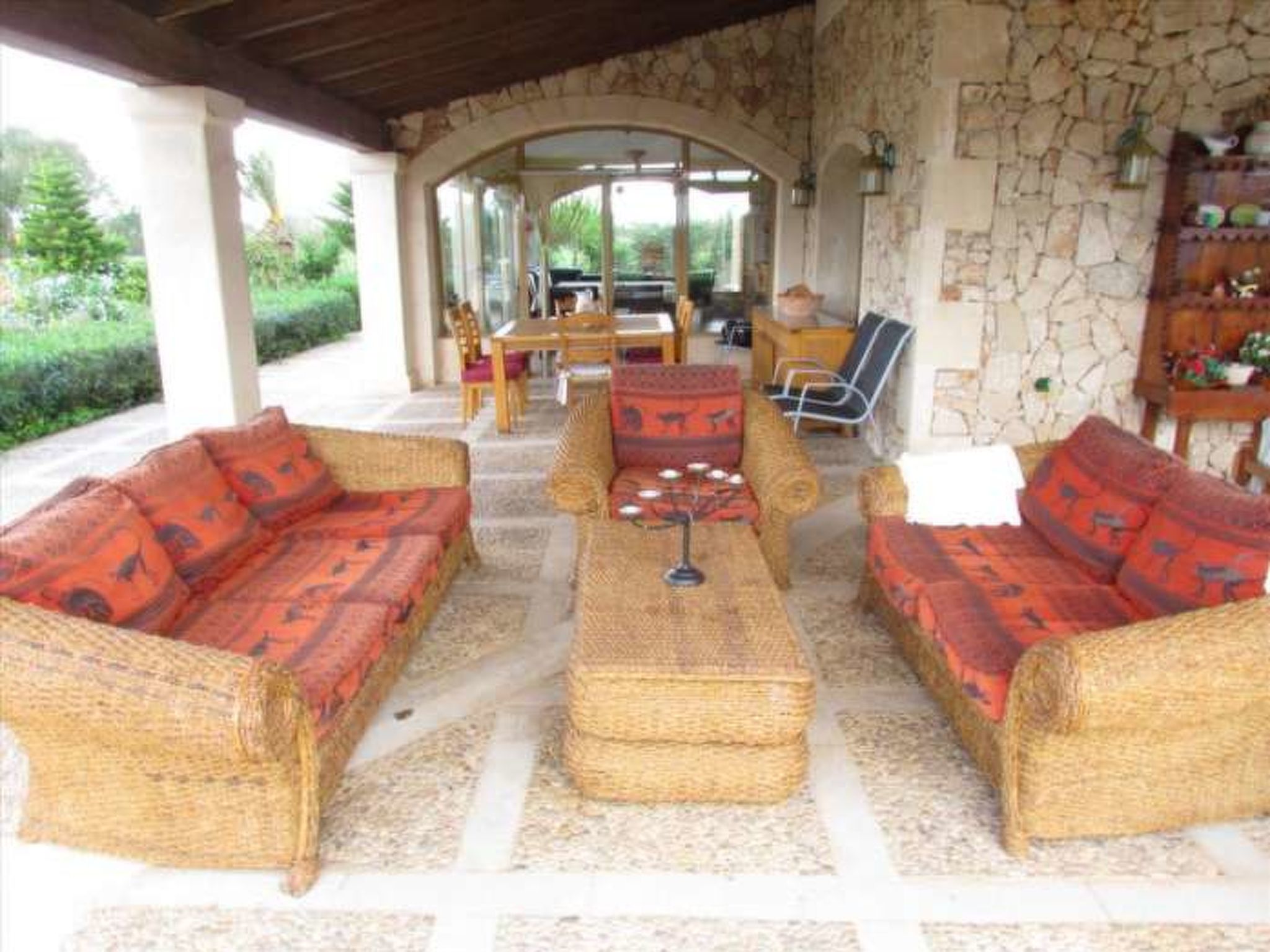 Finca NA PONT- Finca rústica con gran piscina en Campos, Mallorca. Ideal famili