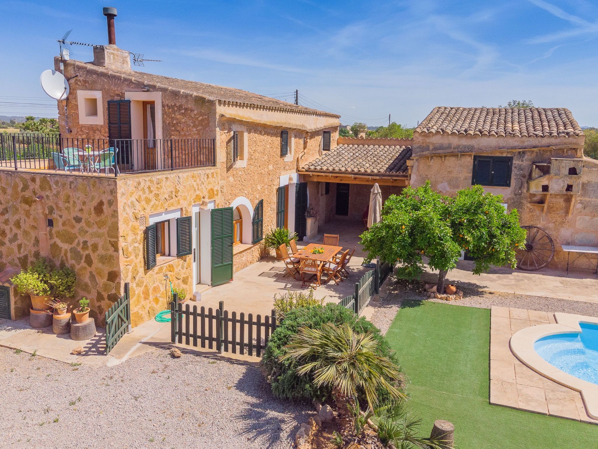 Mit Privatpool für 6 Personen ca. 110 m&sup2; in Campos, Balearen (Mallorca)-Binnen
