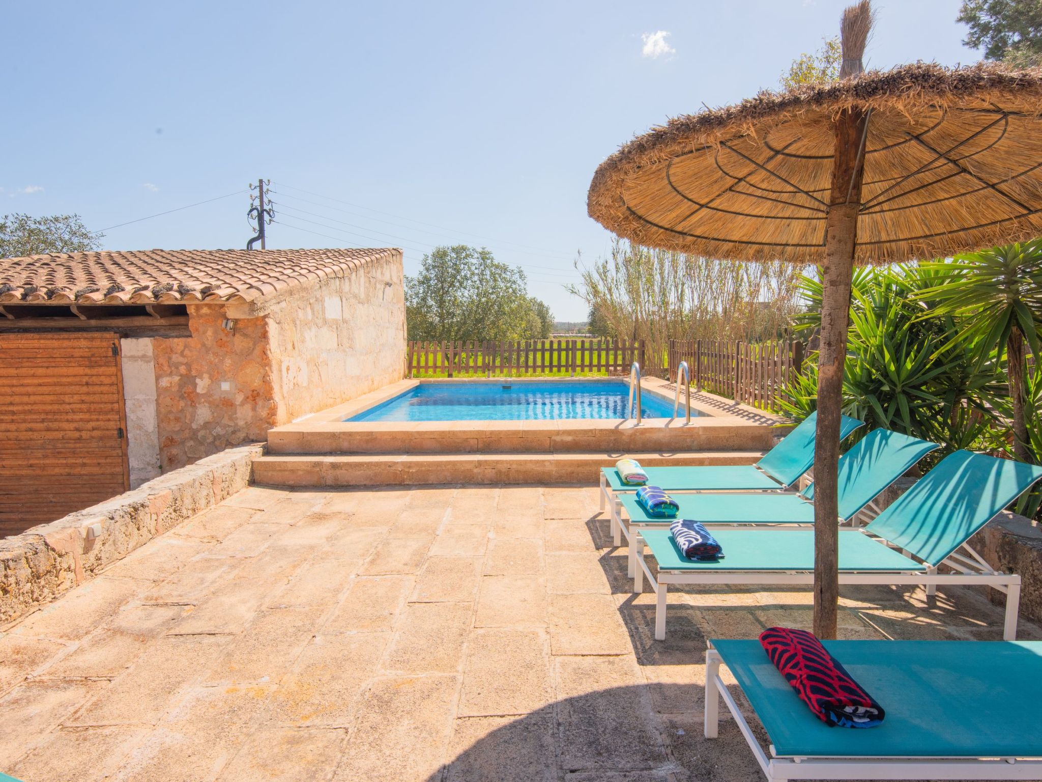 Finca 'Can Mateu' mit privatem Pool-Drinnen