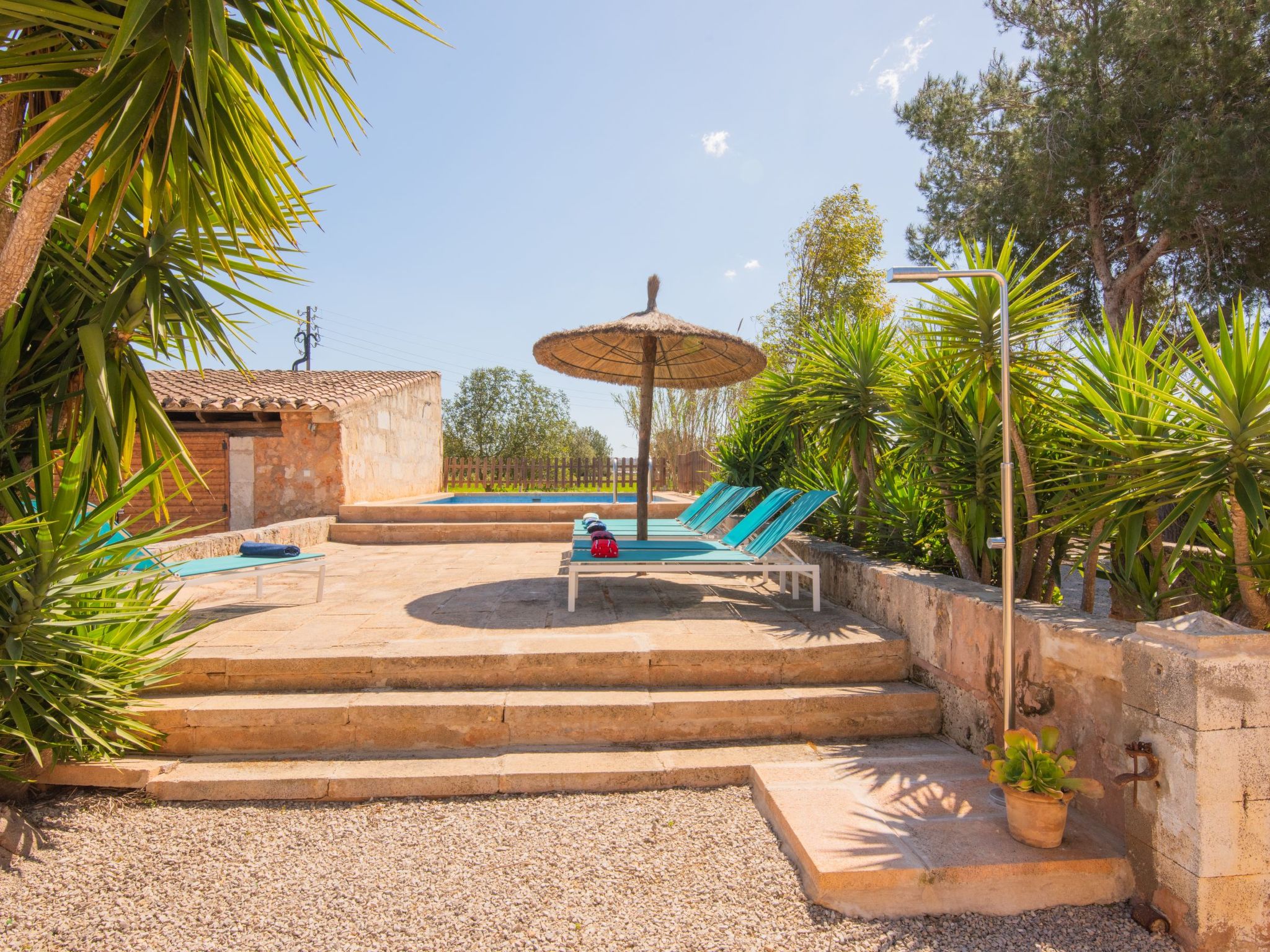 Finca 'Can Mateu' mit privatem Pool-Drinnen