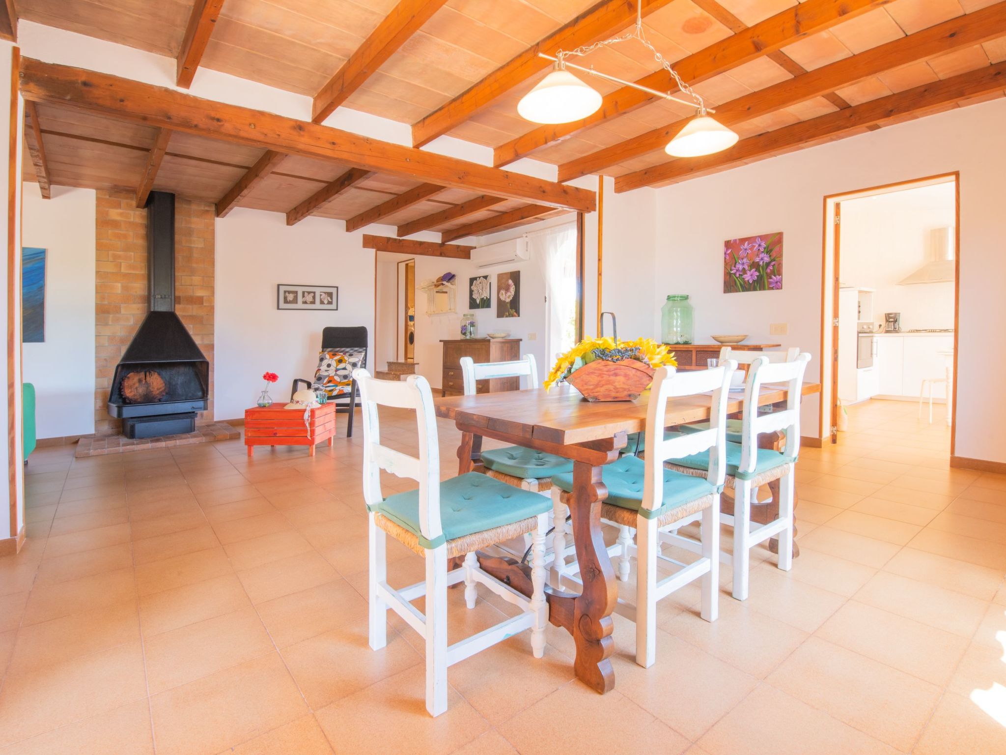 Finca 'Can Mateu' mit privatem Pool-Drinnen