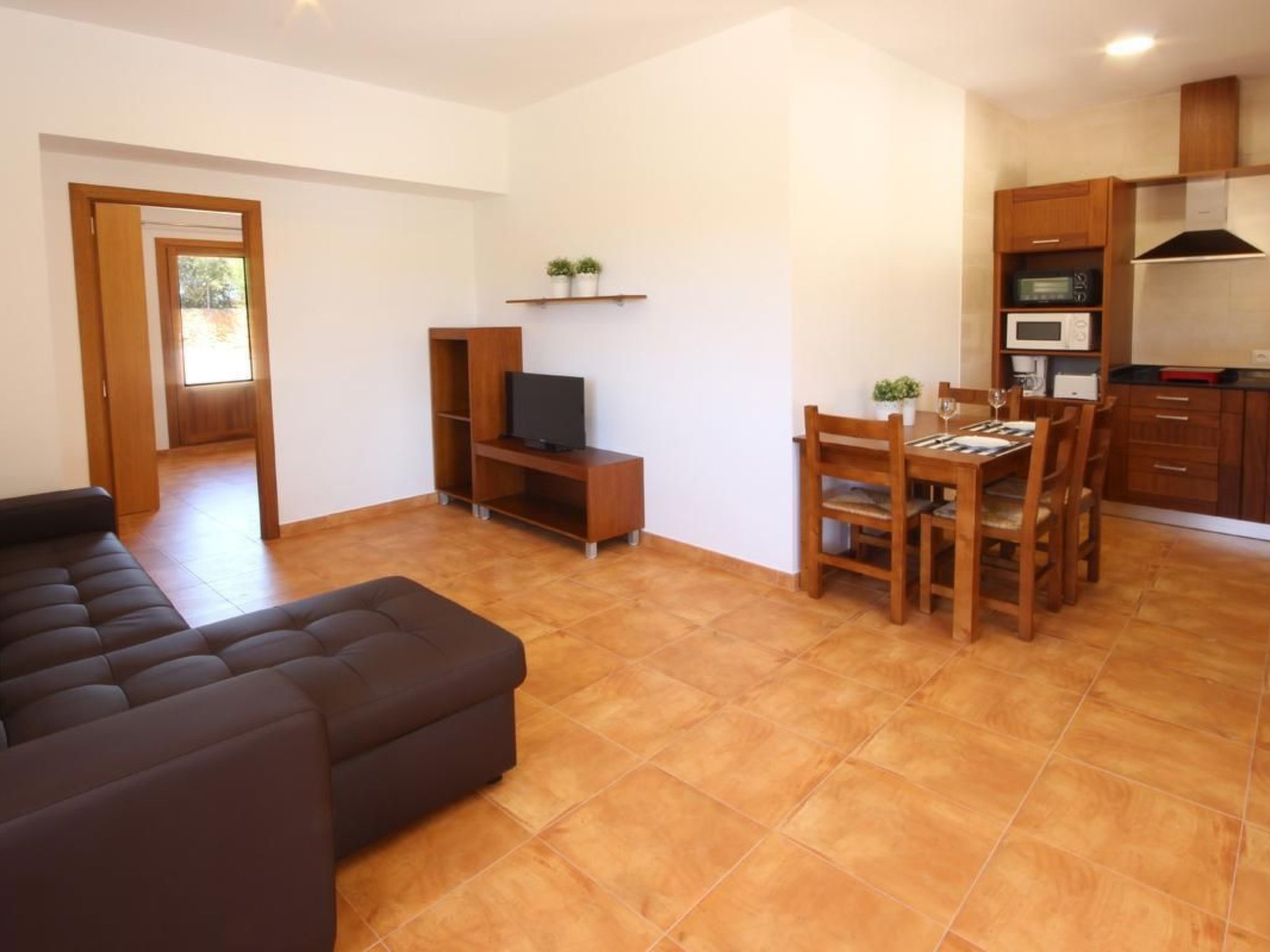 Wohnung in Campos mit Grill, Terrasse und Garten