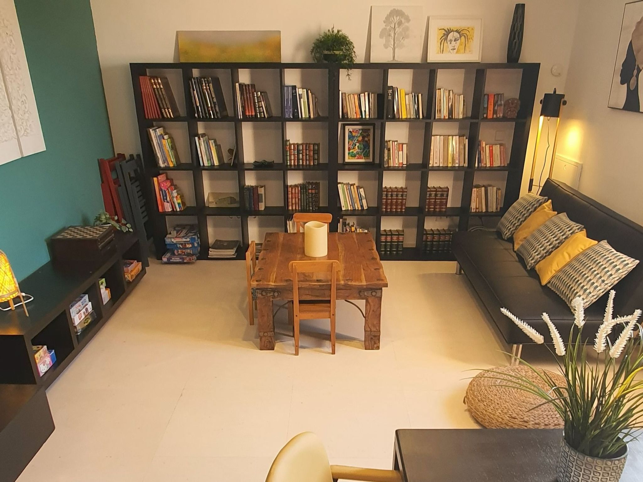 Sohn Fred, Campos-Binnen