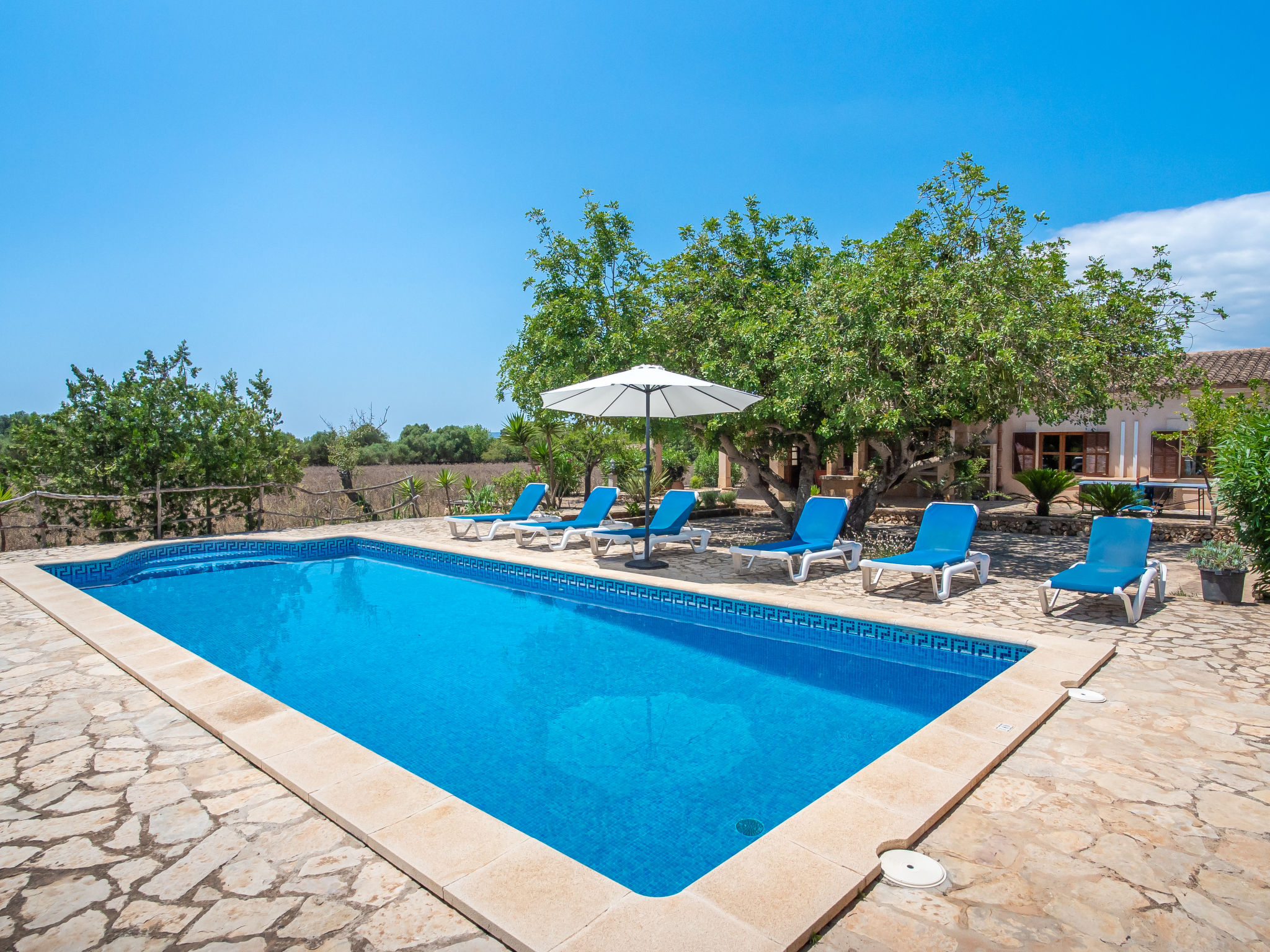 Vakantiehuis met privé zwembad in Felanitx (Spanje) voor 6 personen