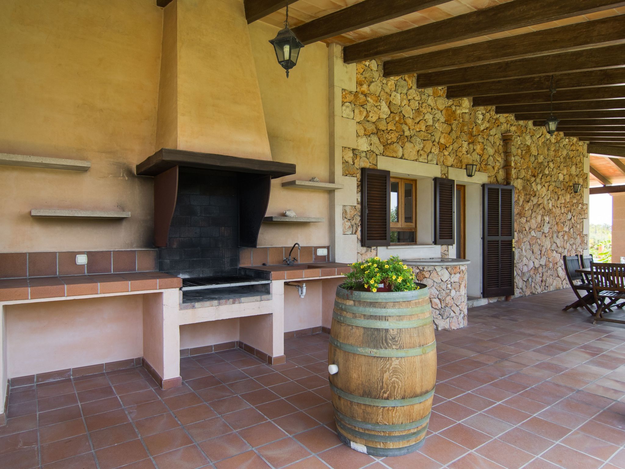 Fantastische Finca mit überdachter Terrasse-Dedans