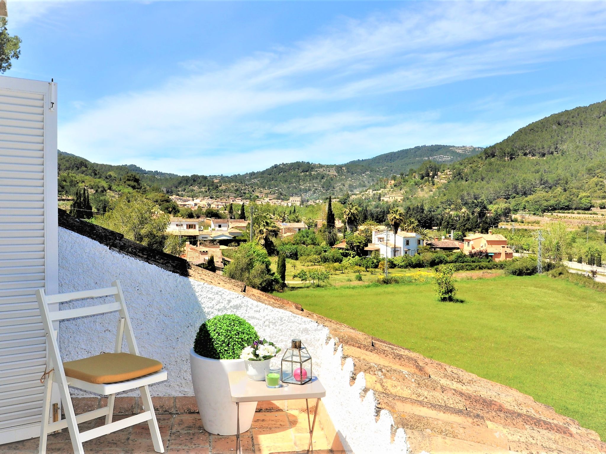 Villa con piscina privada, wifi, aire acondicionado y vistas a montaña ideal pa - Draußen