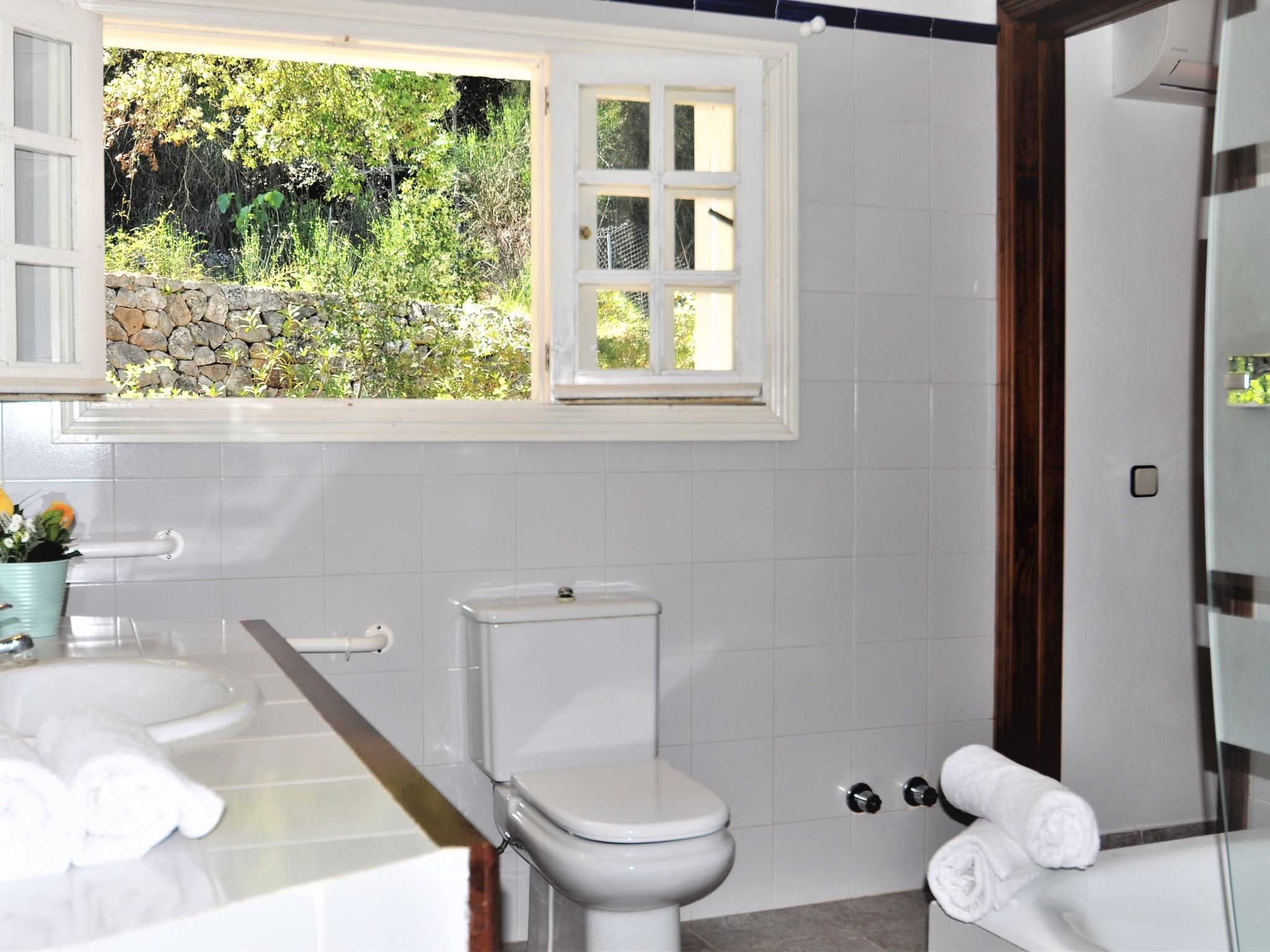 Villa con piscina privada, wifi, aire acondicionado y vistas a montaña ideal pa - Draußen