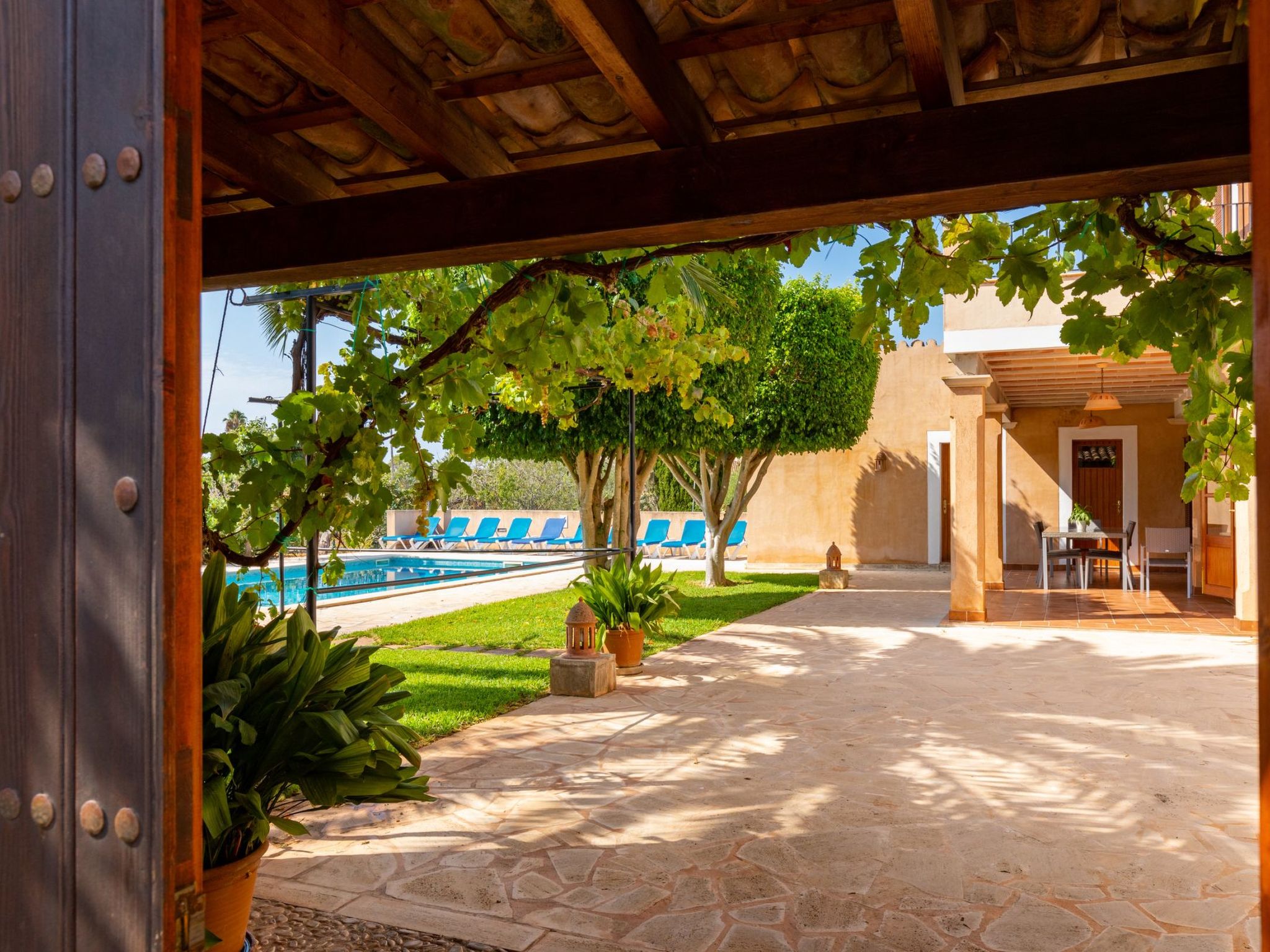 Vakantiehuis met privé zwembad in Cala Mondrago (Spanje) voor 10 personen