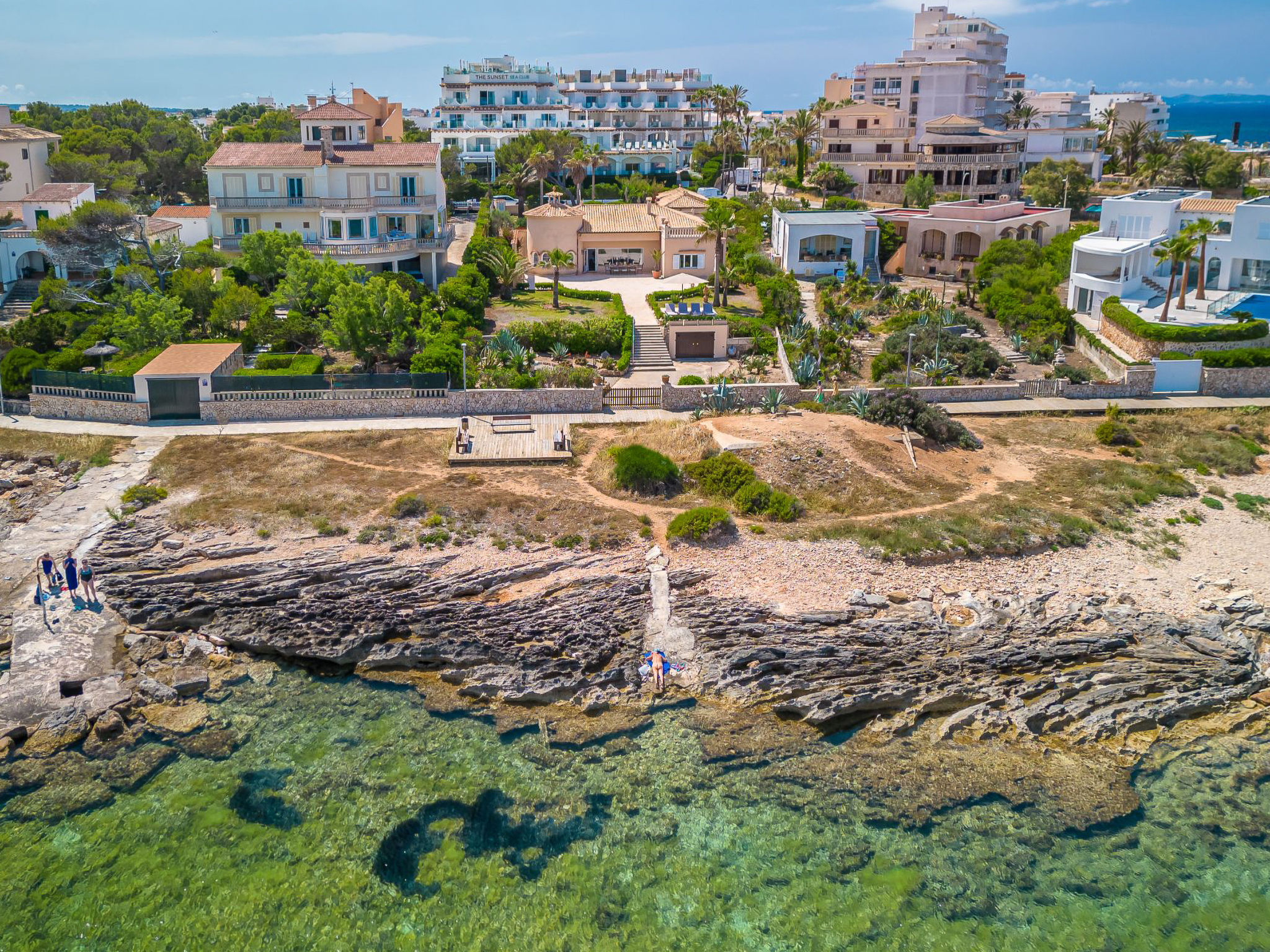 Stijlvolle villa direct aan zee in Colònia Sant Jordi, Mallorca - foto 37