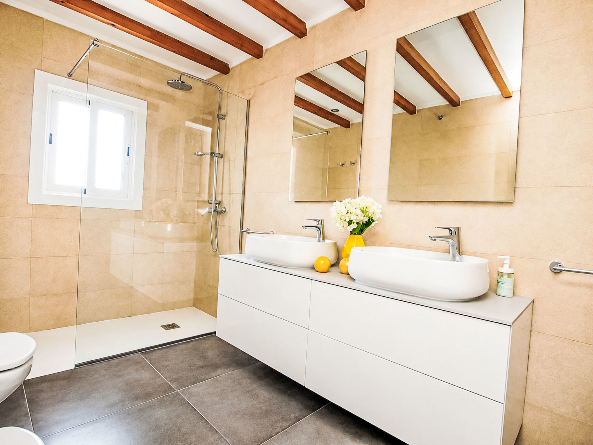Mit Privatpool für 6 Personen ca. 120 m&sup2; in Son Ferrer, Balearen (Mallorca - Binnen