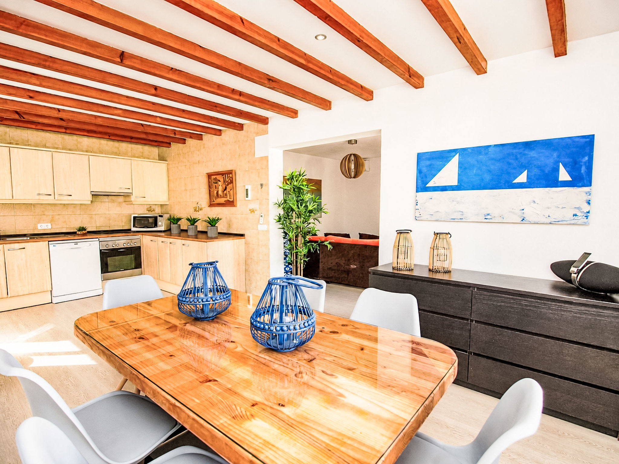 Mit Privatpool für 6 Personen ca. 120 m&sup2; in Son Ferrer, Balearen (Mallorca - Binnen