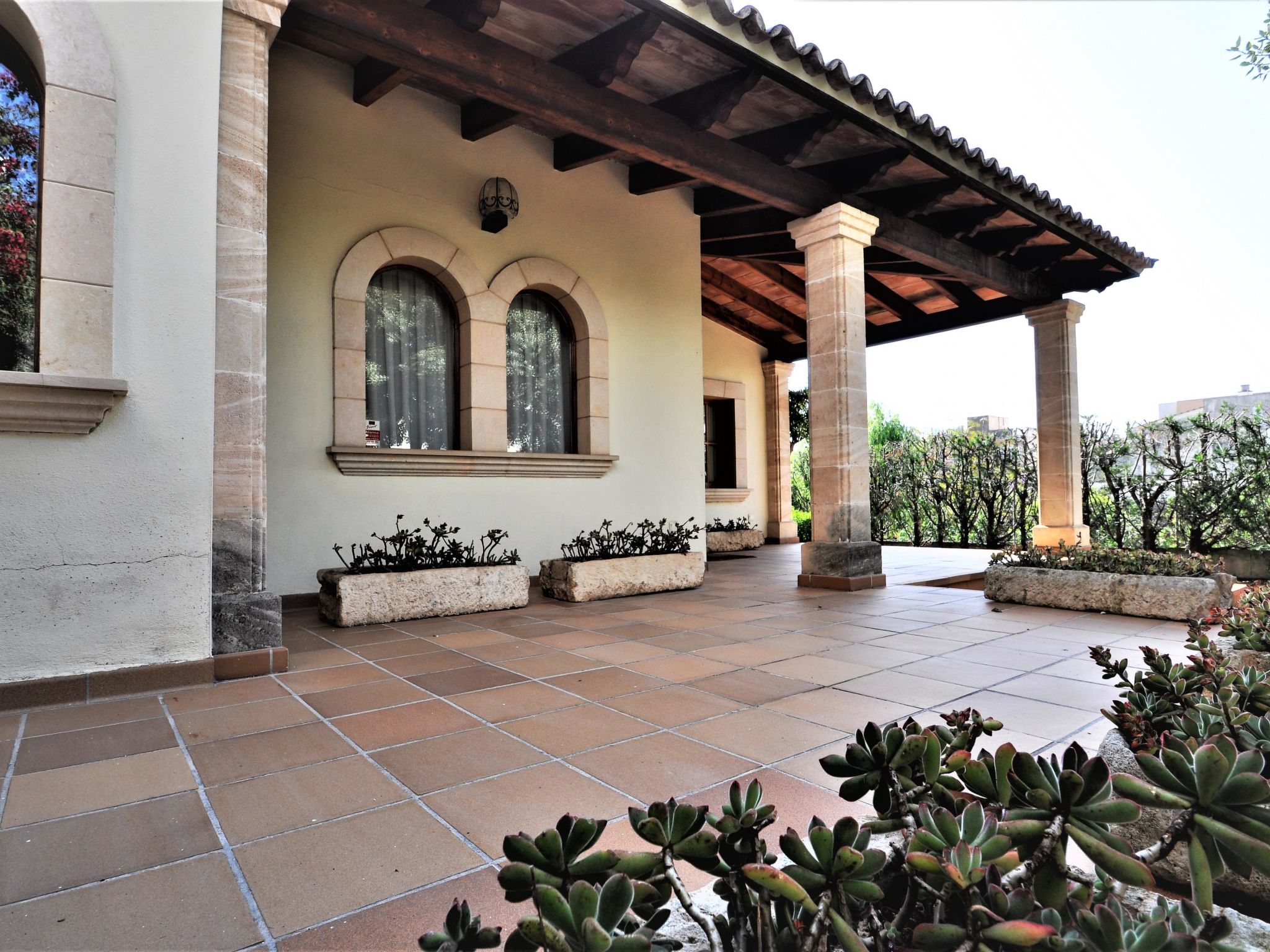 Finca CAN GUAL en Inca para 8 personas con piscina privada y vistas despejadas- - Dehors