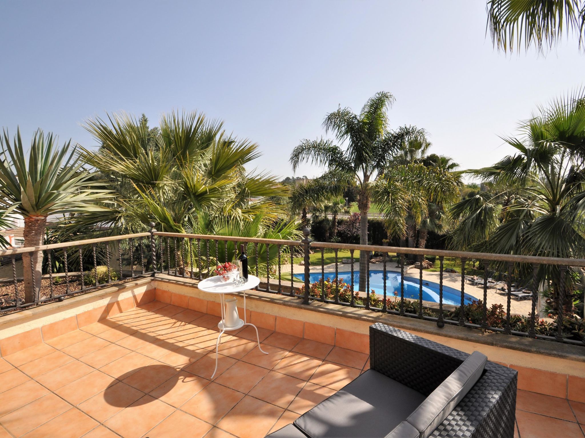 Finca CAN GUAL en Inca para 8 personas con piscina privada y vistas despejadas- - Dehors
