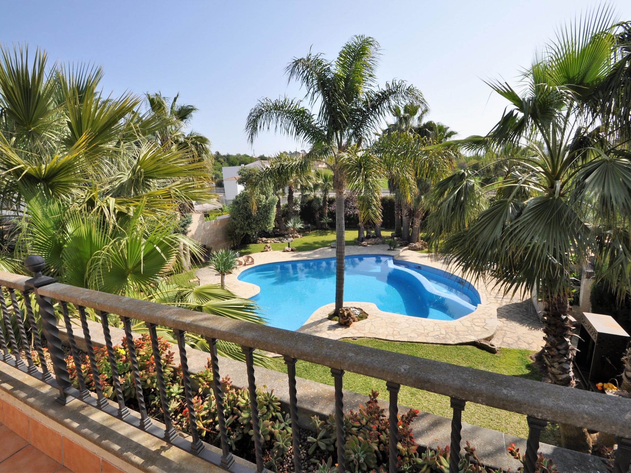 Finca CAN GUAL en Inca para 8 personas con piscina privada y vistas despejadas- - Dehors