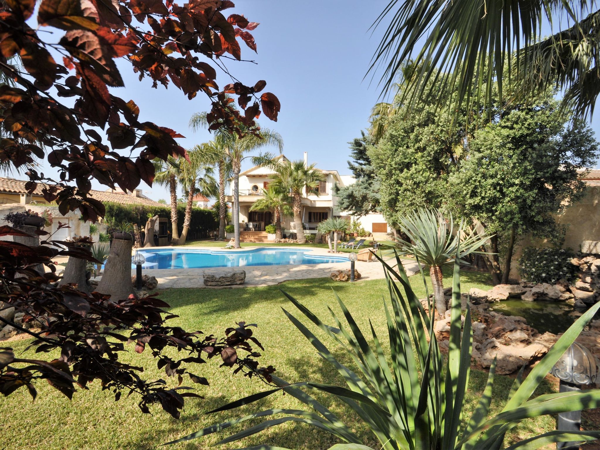 Finca CAN GUAL en Inca para 8 personas con piscina privada y vistas despejadas- - Dehors